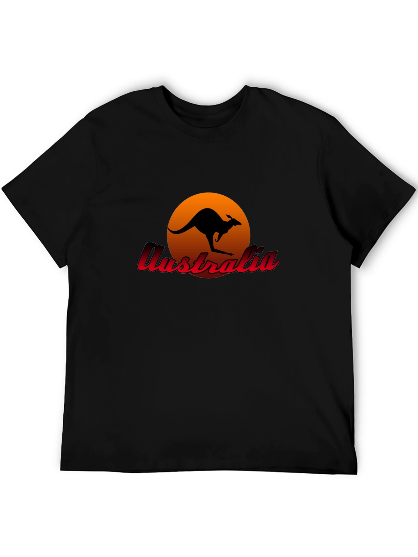 Australia Kangaroo Sunset T-Shirt