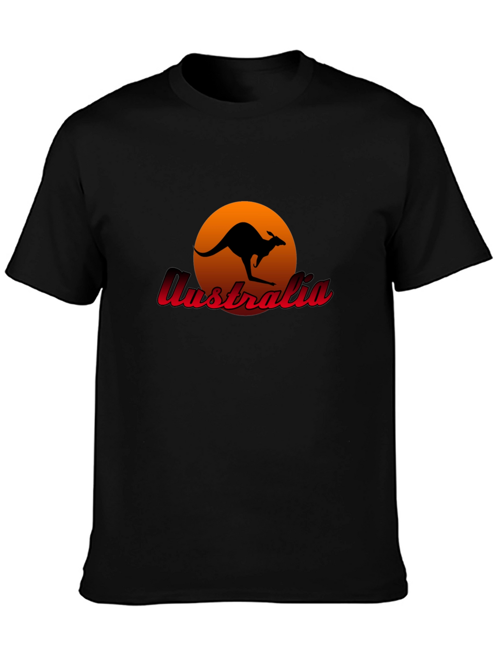 Australia Kangaroo Sunset T-Shirt