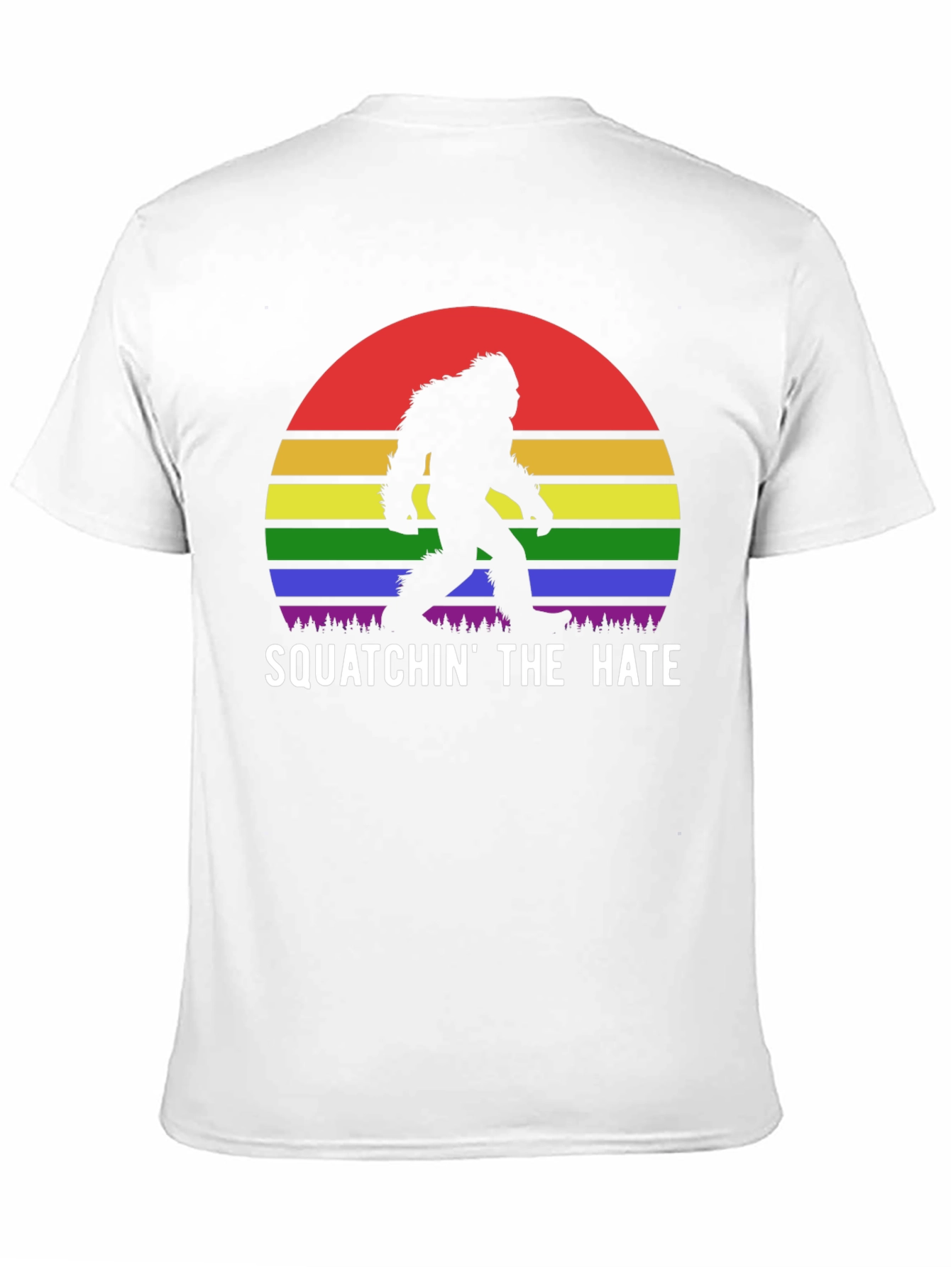 Squatchin the Hate Pride T-Shirt