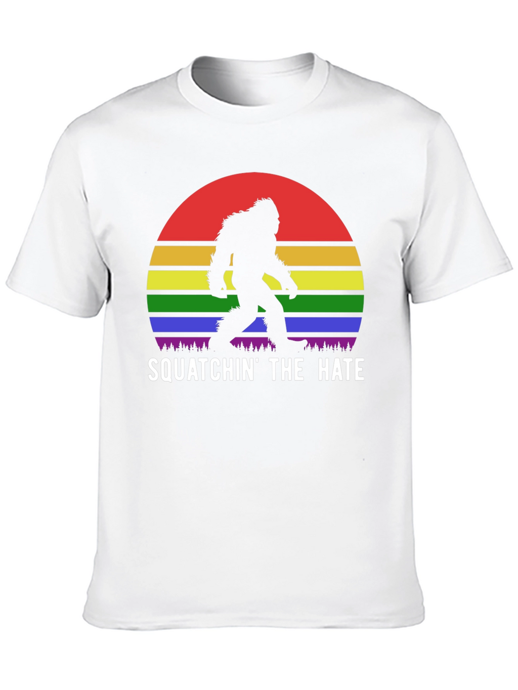 Squatchin the Hate Pride T-Shirt