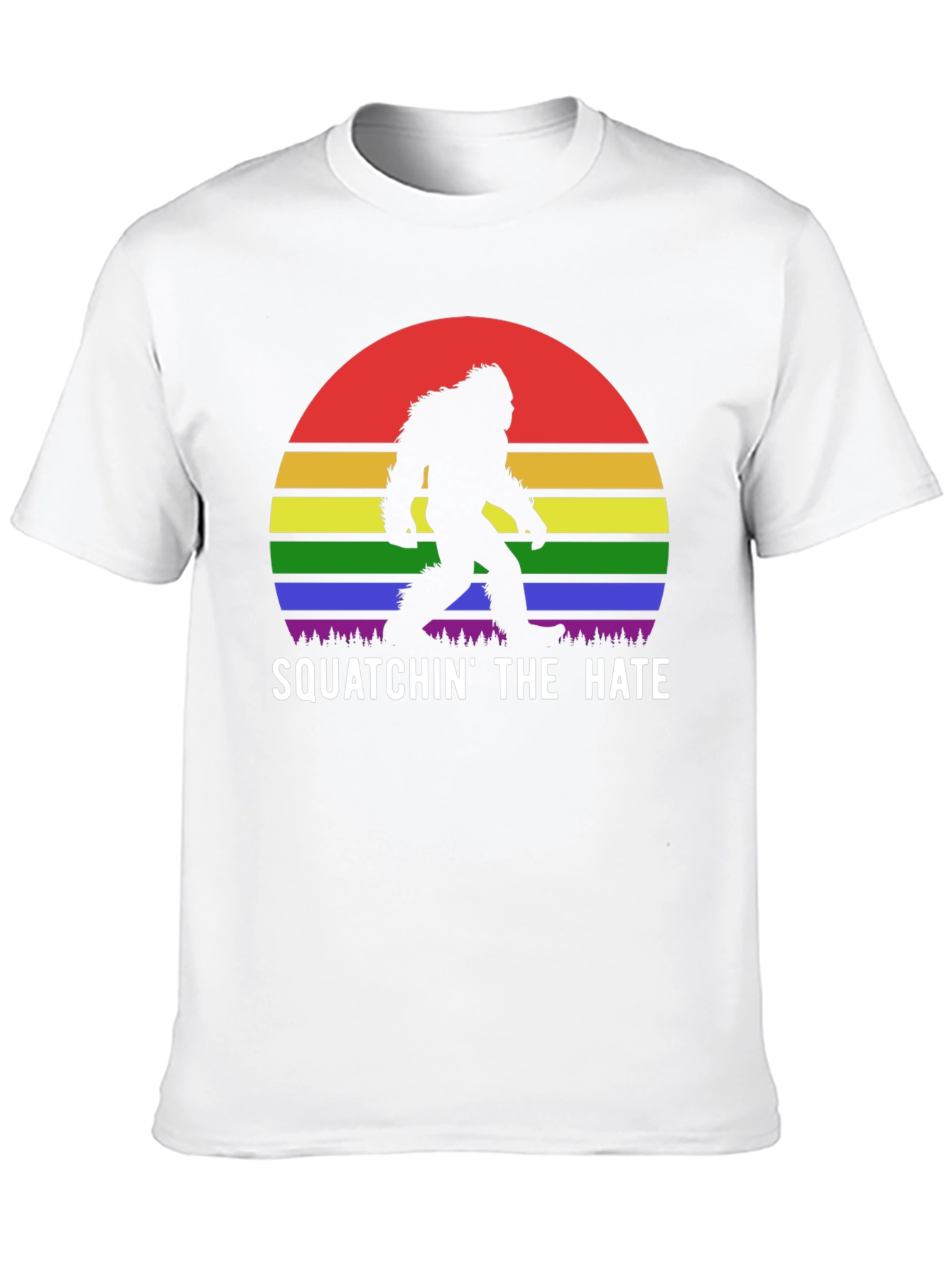 Squatchin the Hate Pride T-Shirt