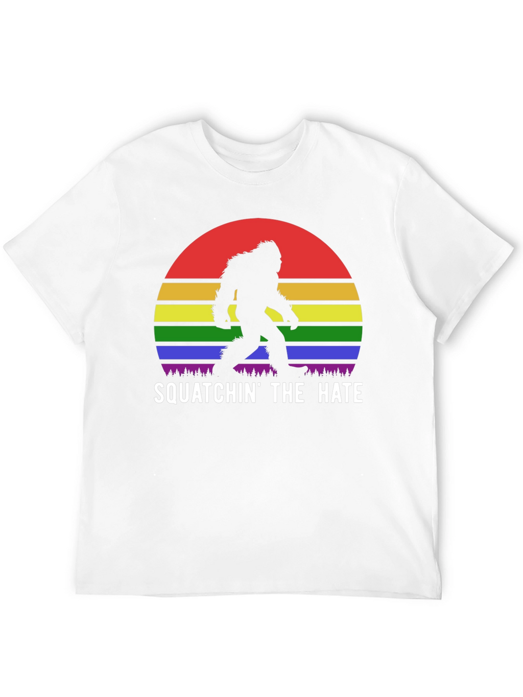 Squatchin the Hate Pride T-Shirt