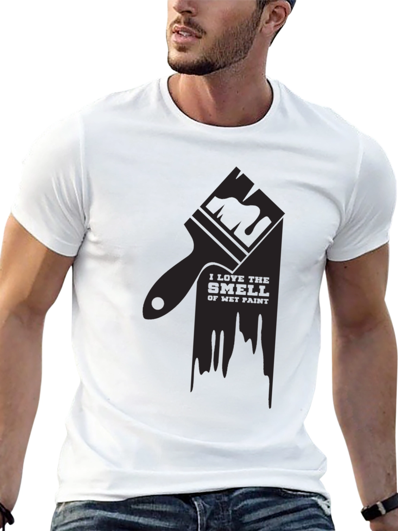 Paint Smell T-Shirt - Painters Humor Tee