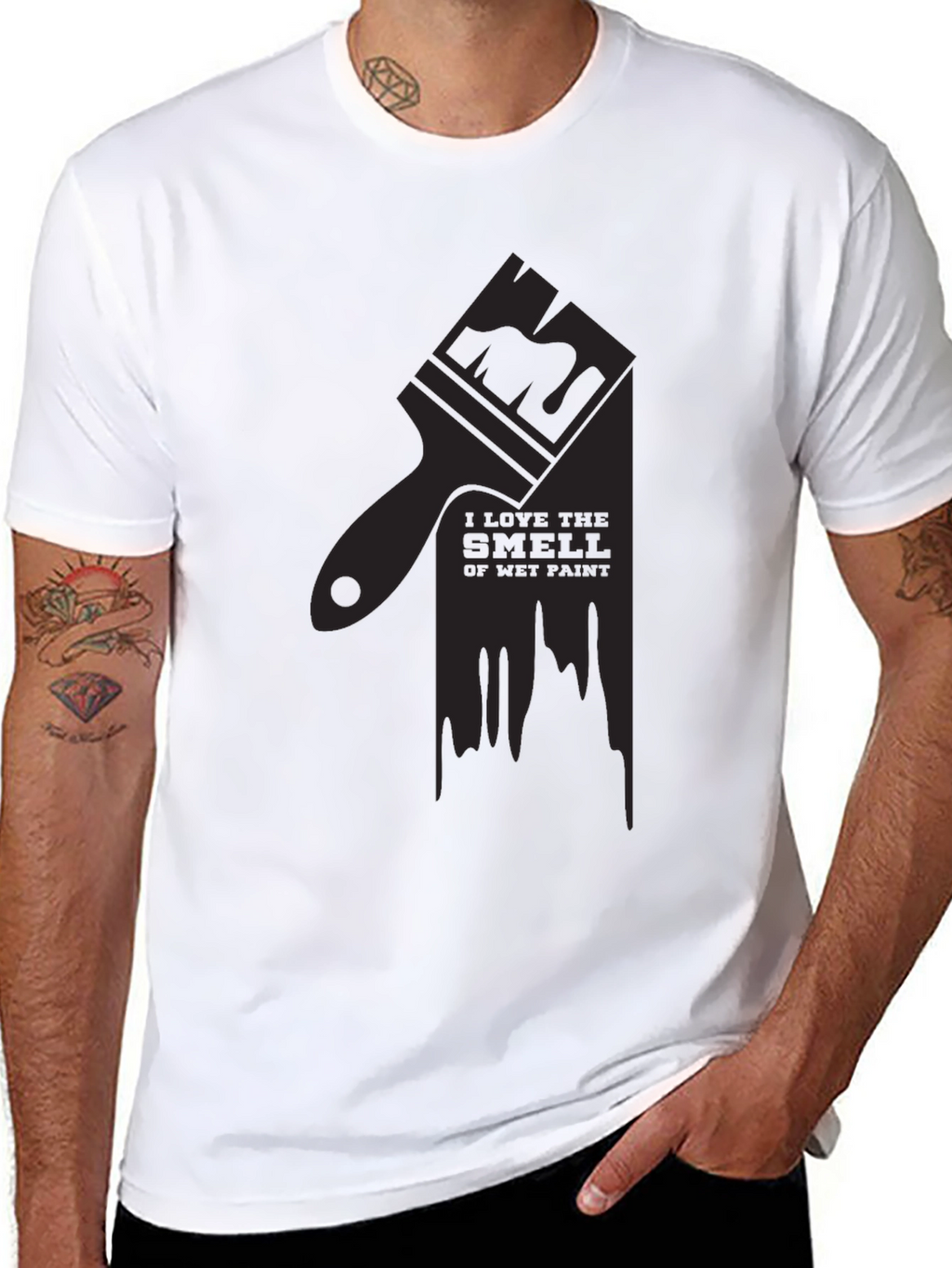 Paint Smell T-Shirt - Painters Humor Tee