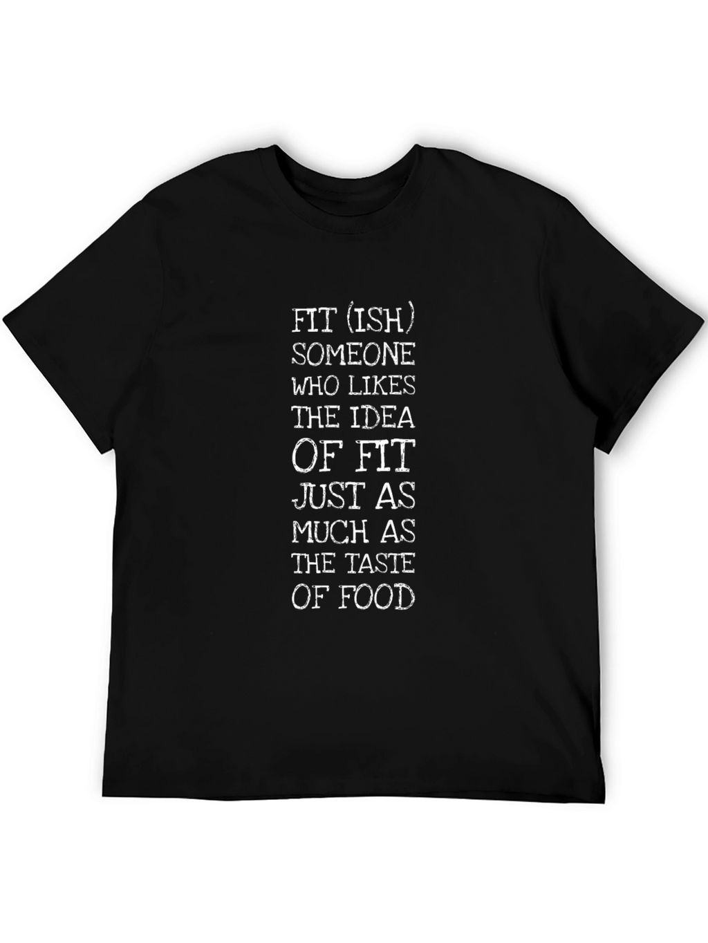 Fit(ish) T-Shirt Foodie Funny Gym Workout