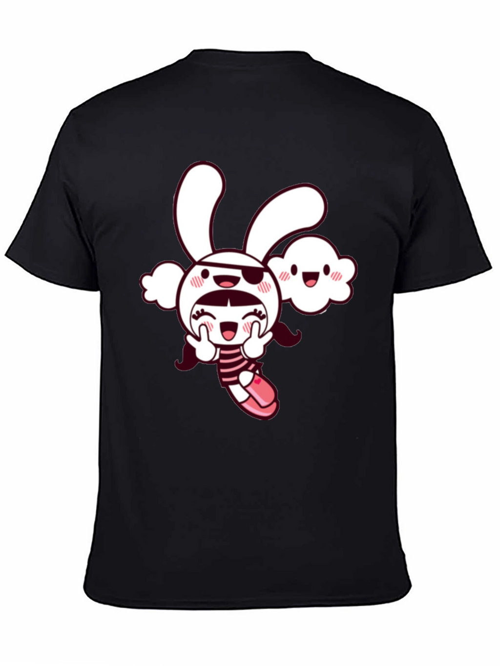 Cartoon Pirate Bunny Graphic Tee