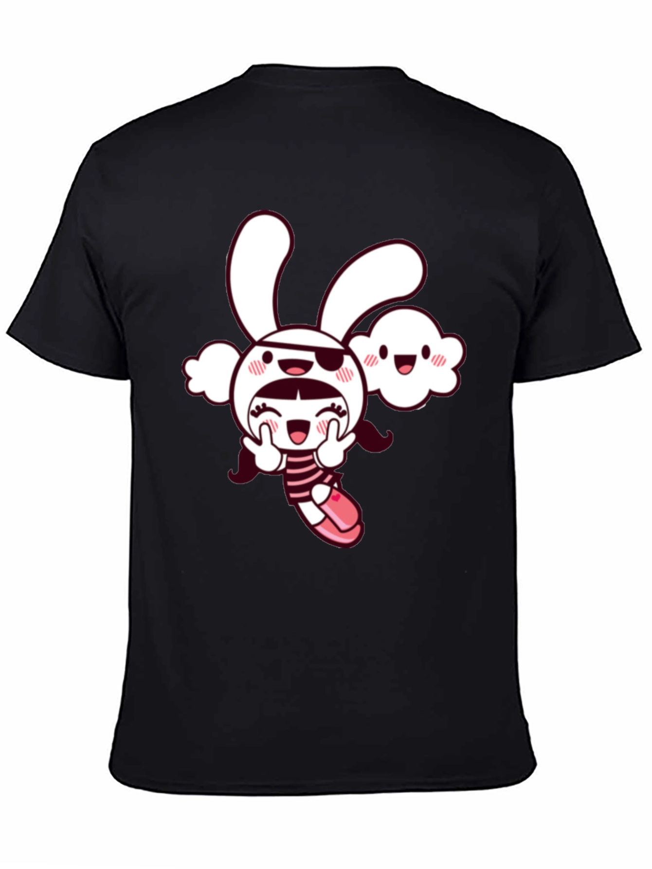 Cartoon Pirate Bunny Graphic Tee