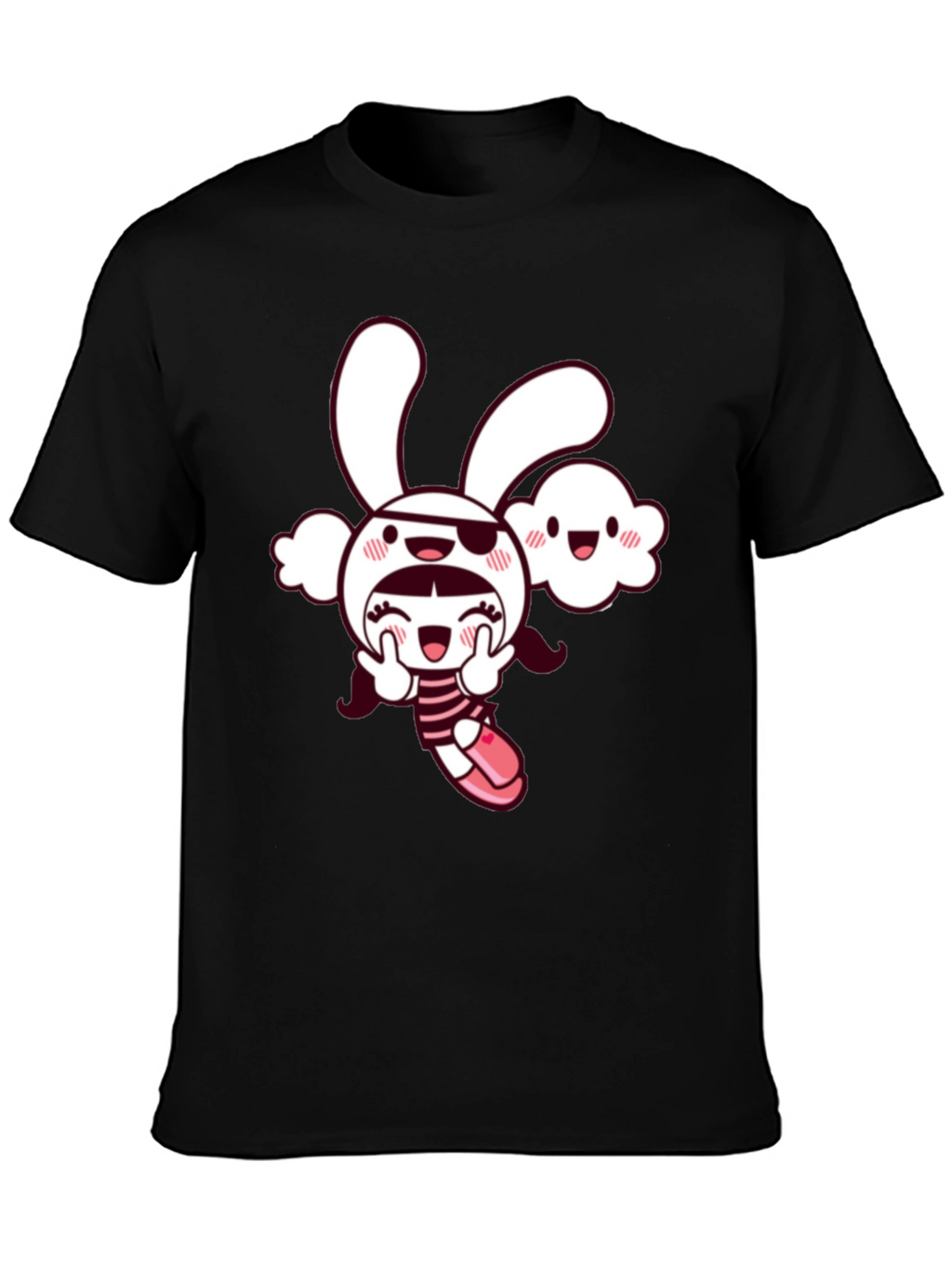 Cartoon Pirate Bunny Graphic Tee