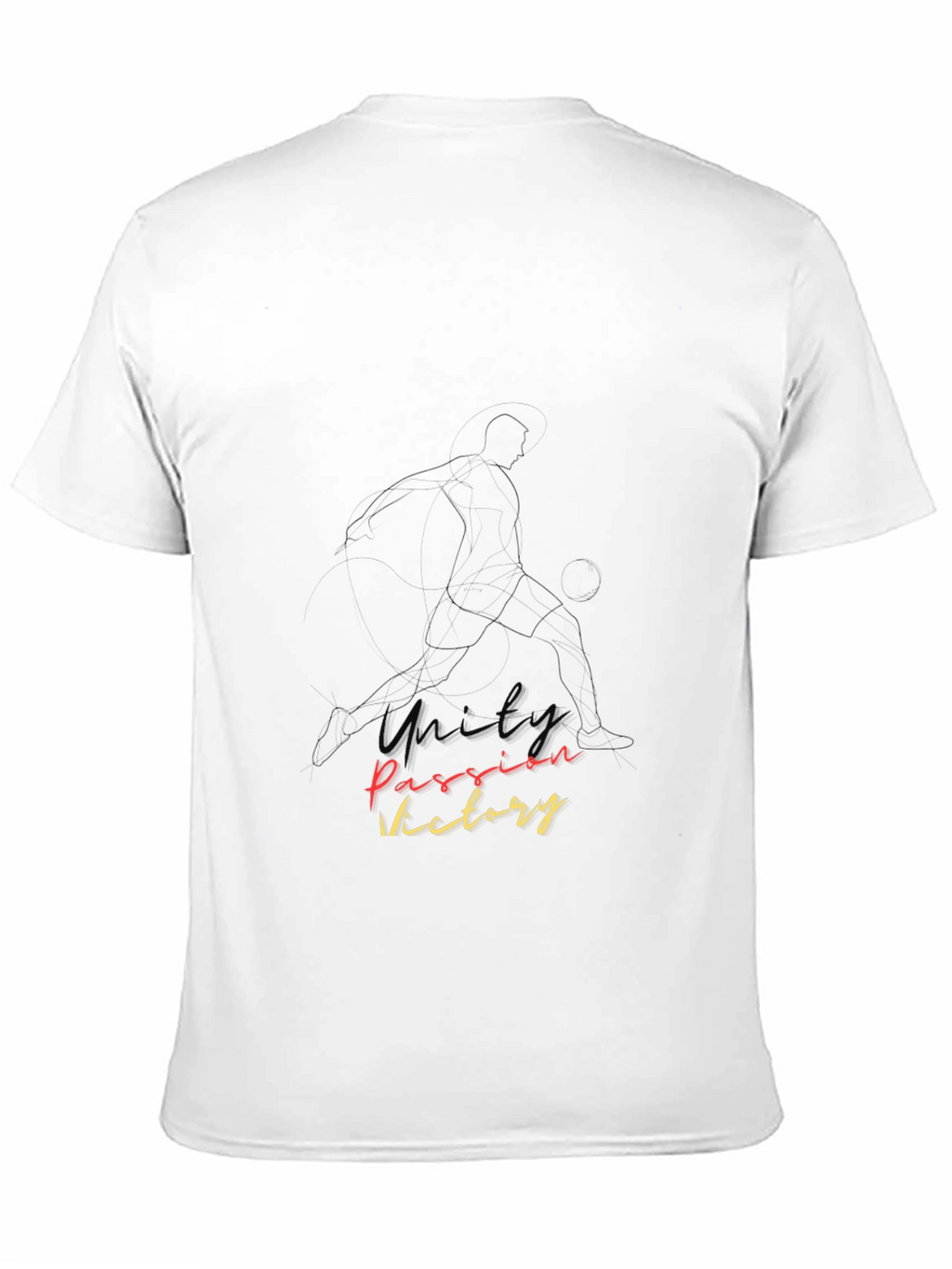 Passion Victory Black Graphic Tee