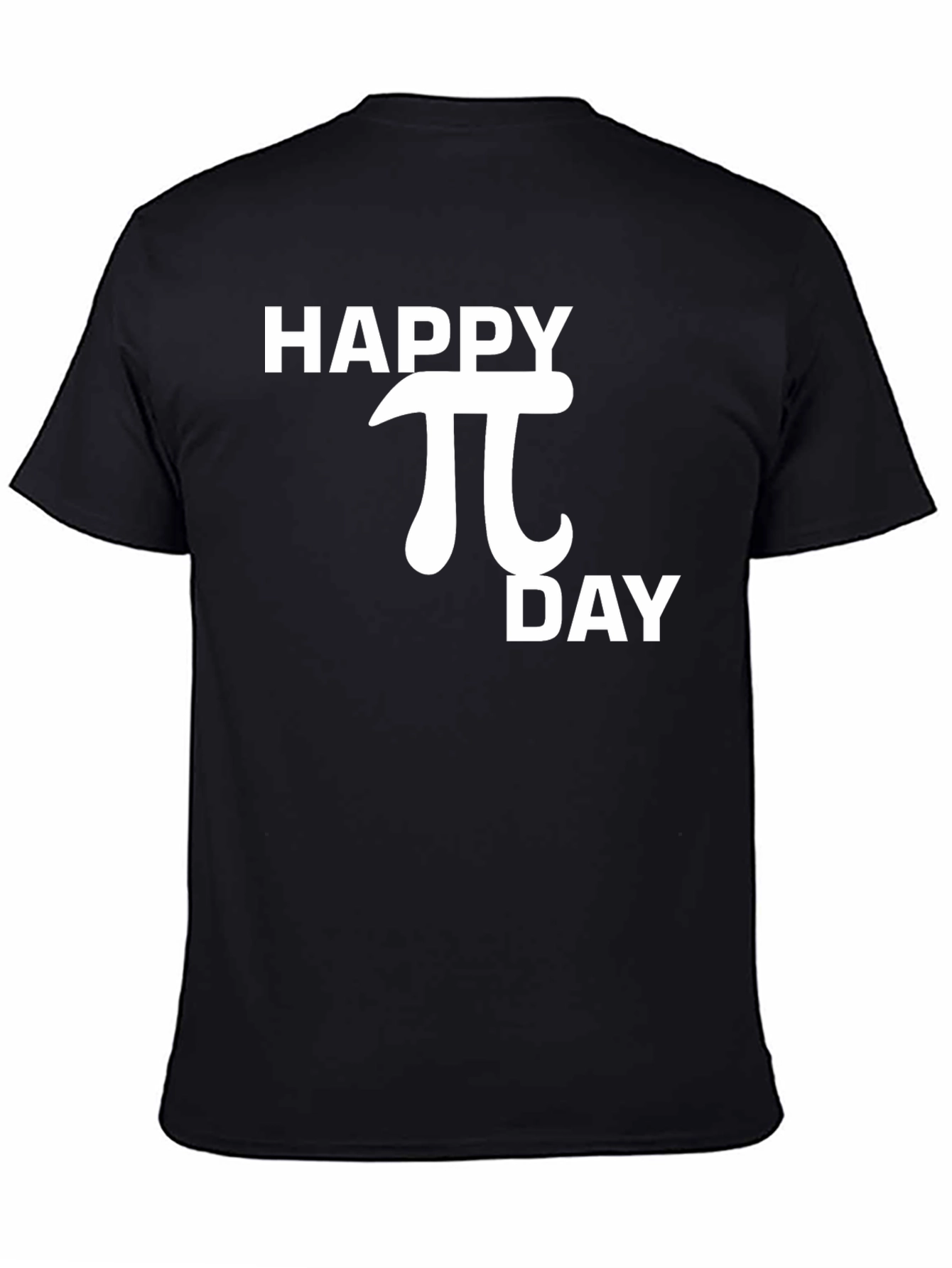 Happy Pi Day Black T-Shirt