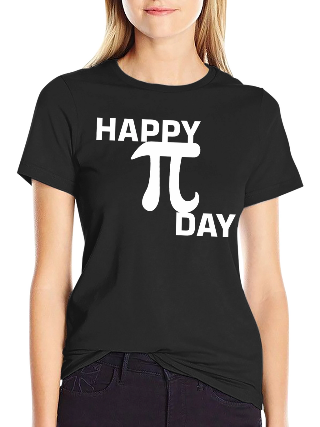 Happy Pi Day Black T-Shirt