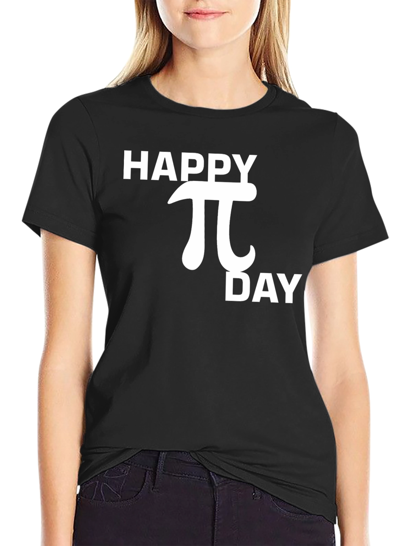 Happy Pi Day Black T-Shirt