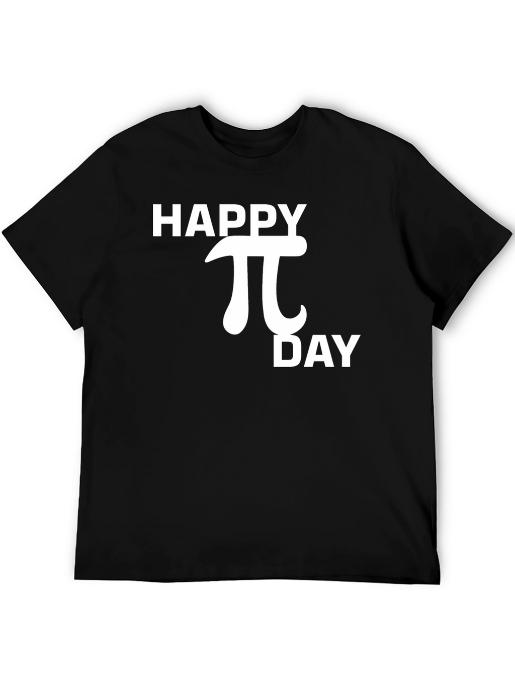 Happy Pi Day Black T-Shirt