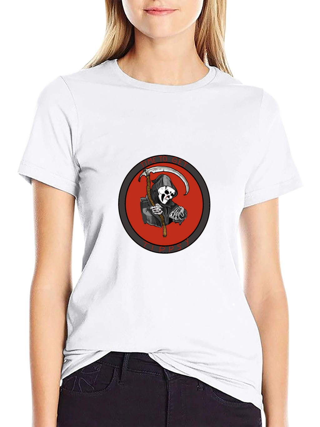 Time to Get Tipsy Reaper T-Shirt