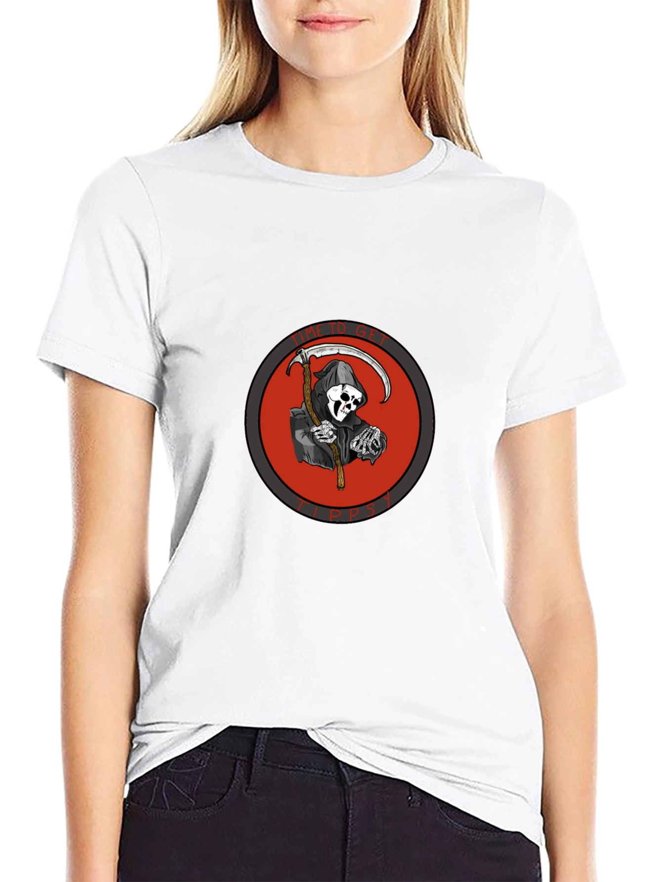 Time to Get Tipsy Reaper T-Shirt