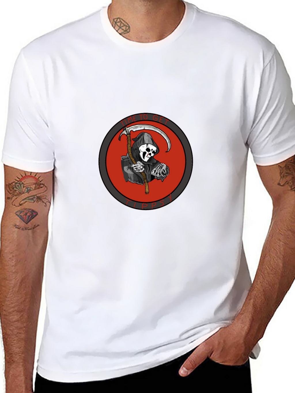 Time to Get Tipsy Reaper T-Shirt