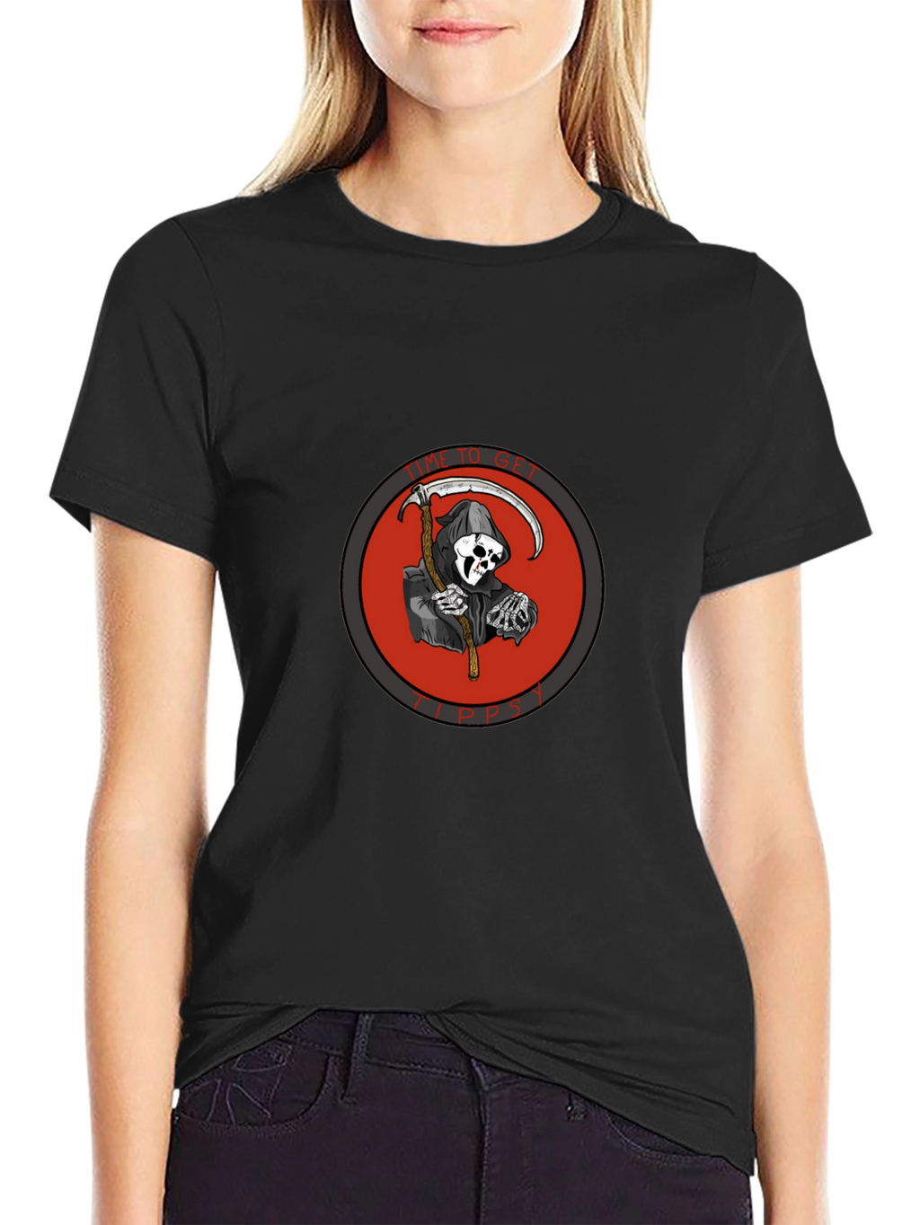 Time to Get Tipsy Reaper T-Shirt