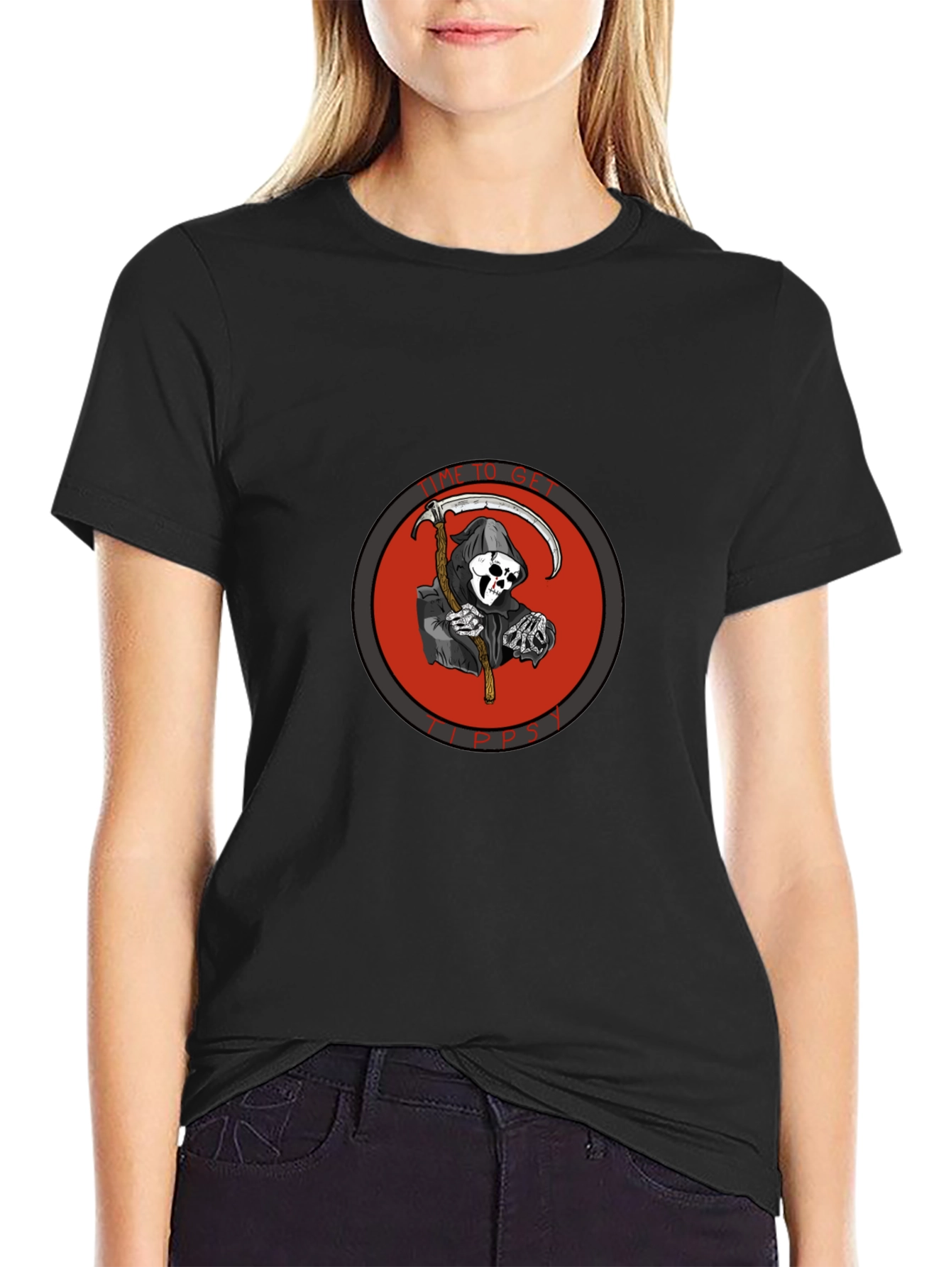 Time to Get Tipsy Reaper T-Shirt