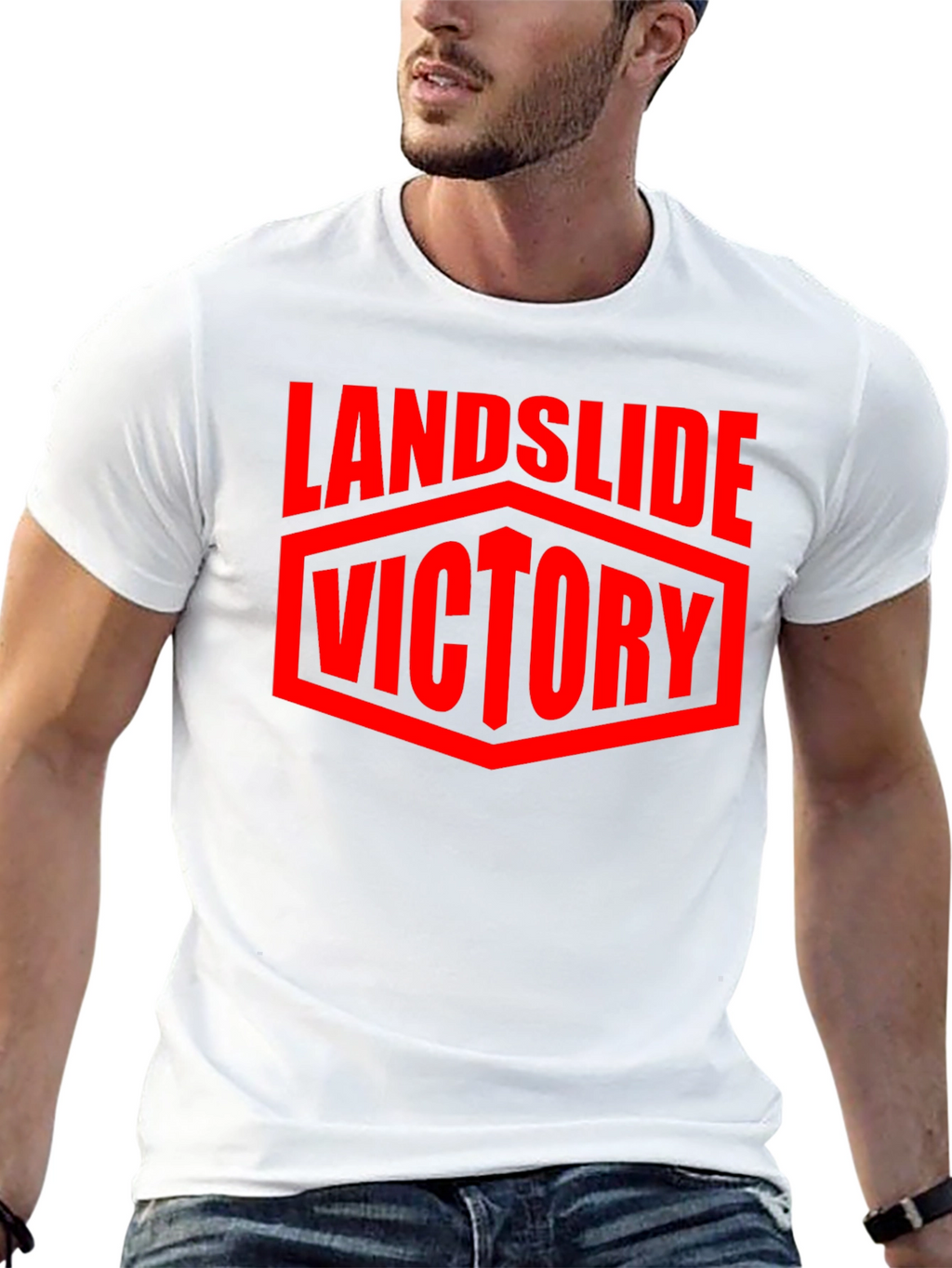 Landslide Victory Graphic Tee - Black