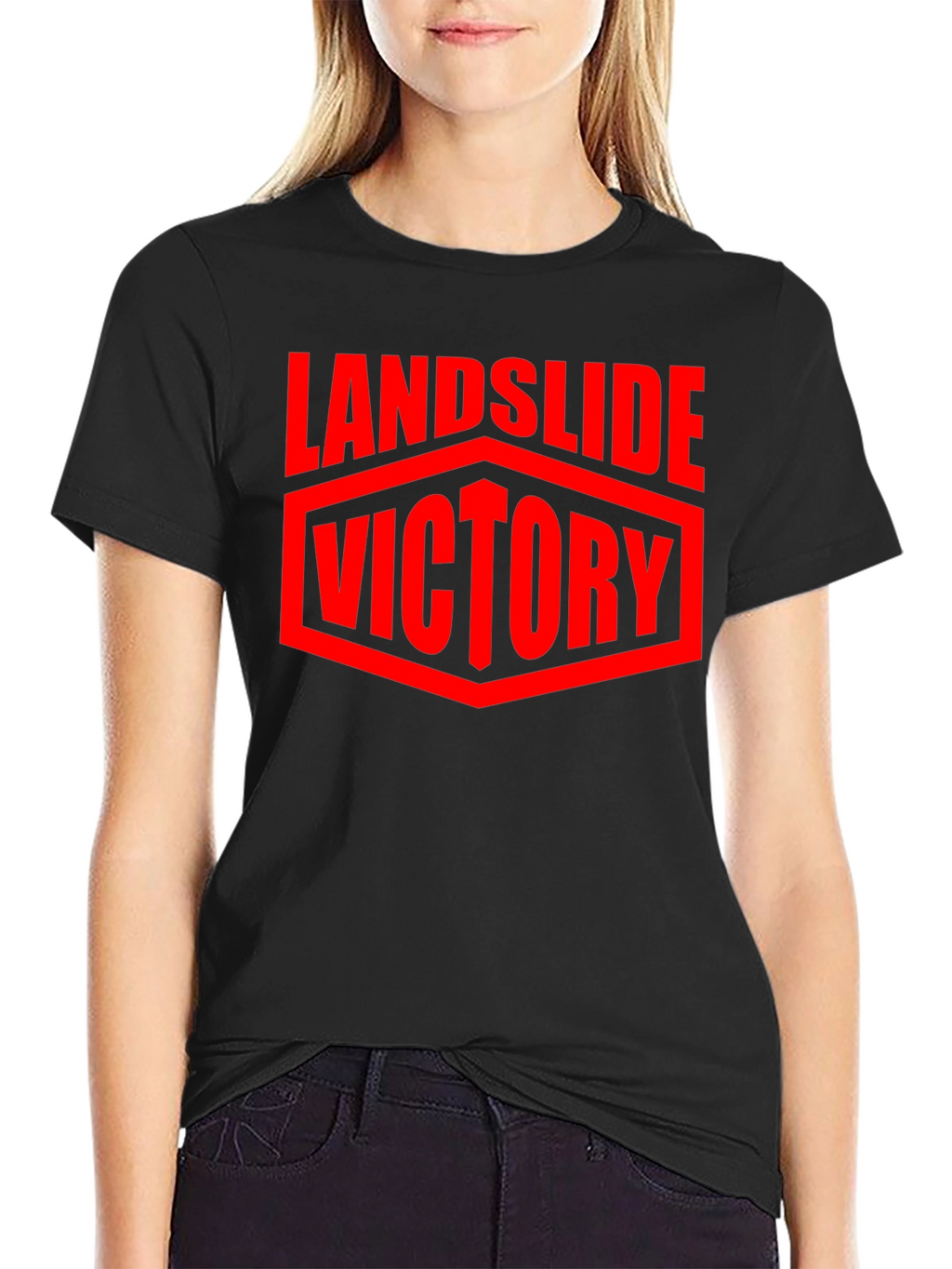 Landslide Victory Graphic Tee - Black