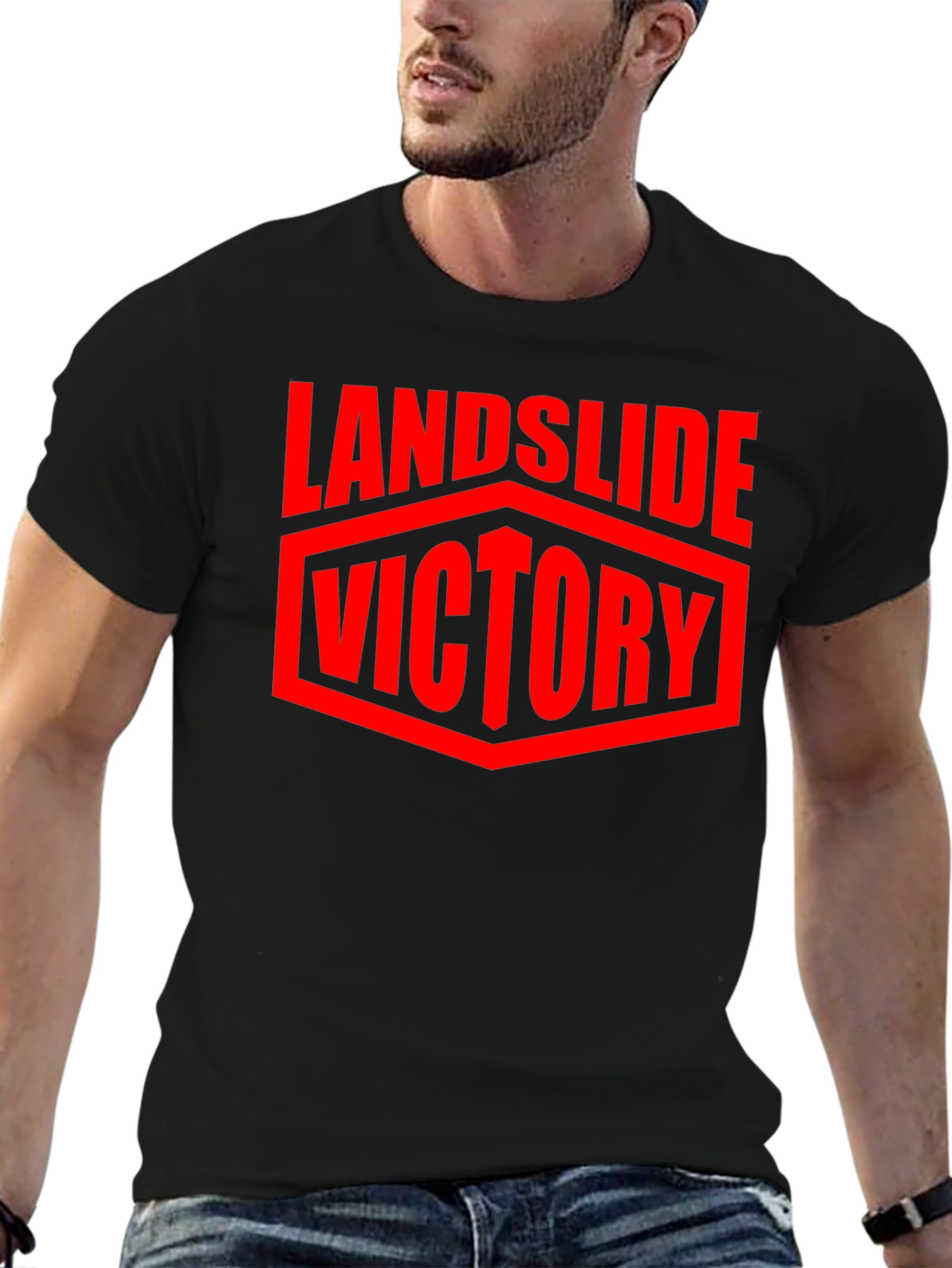 Landslide Victory Graphic Tee - Black