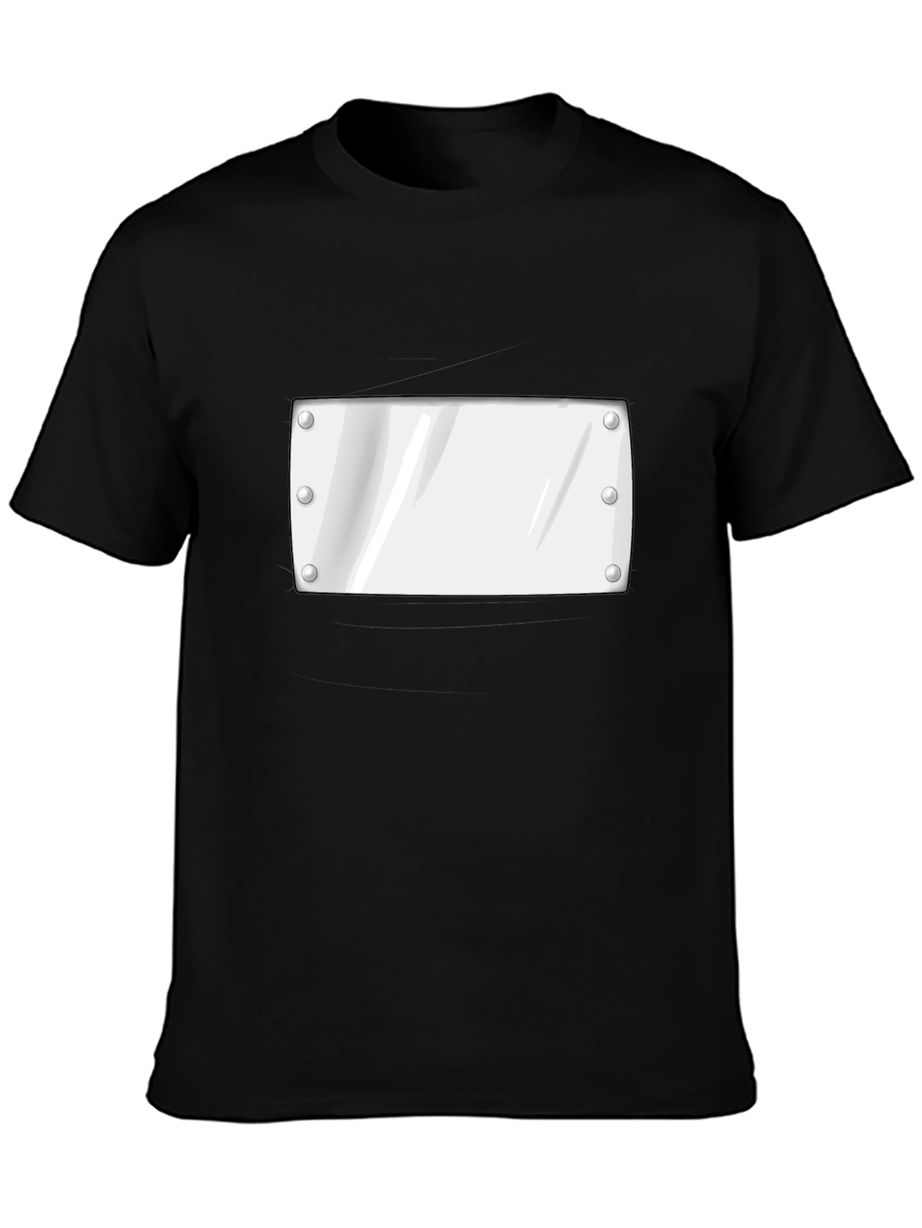 Anime Headband Black T-Shirt