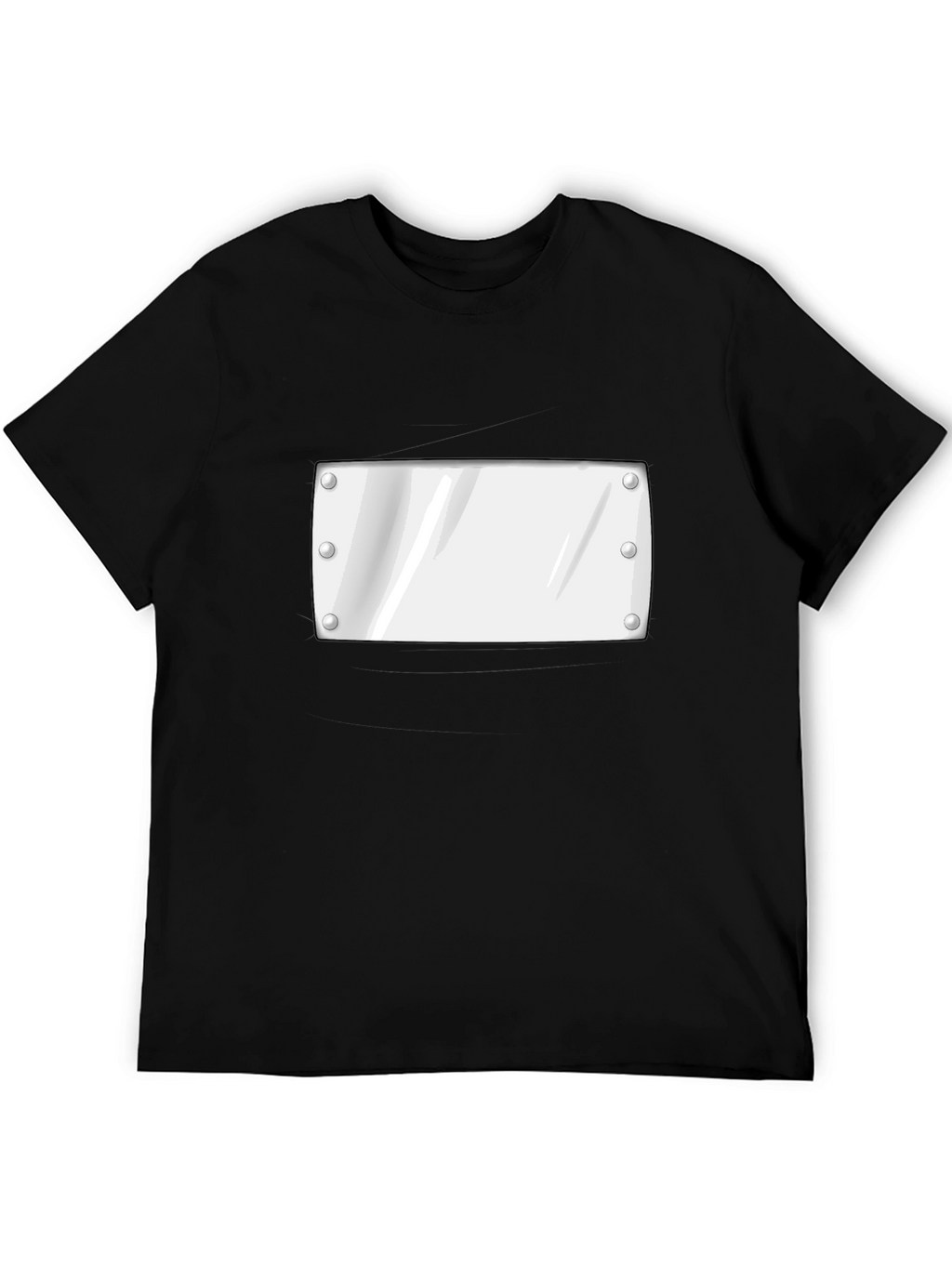 Anime Headband Black T-Shirt