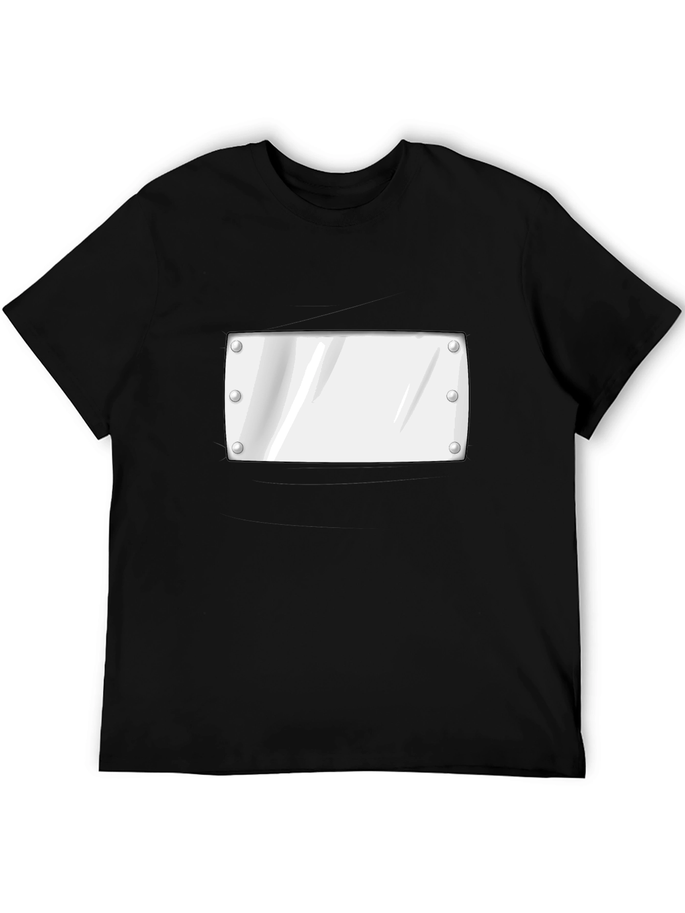 Anime Headband Black T-Shirt