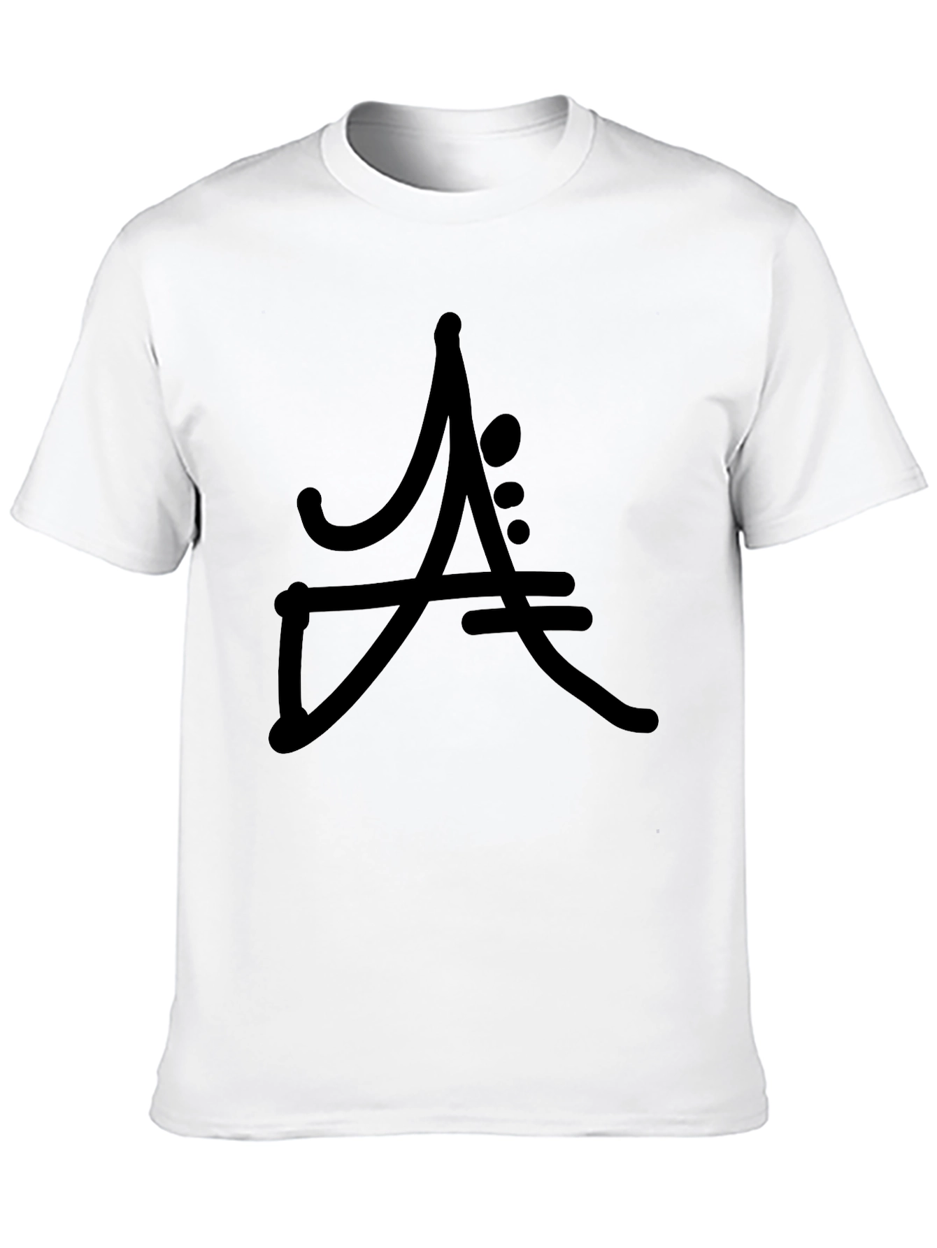 Modern Symbol Black T-Shirt