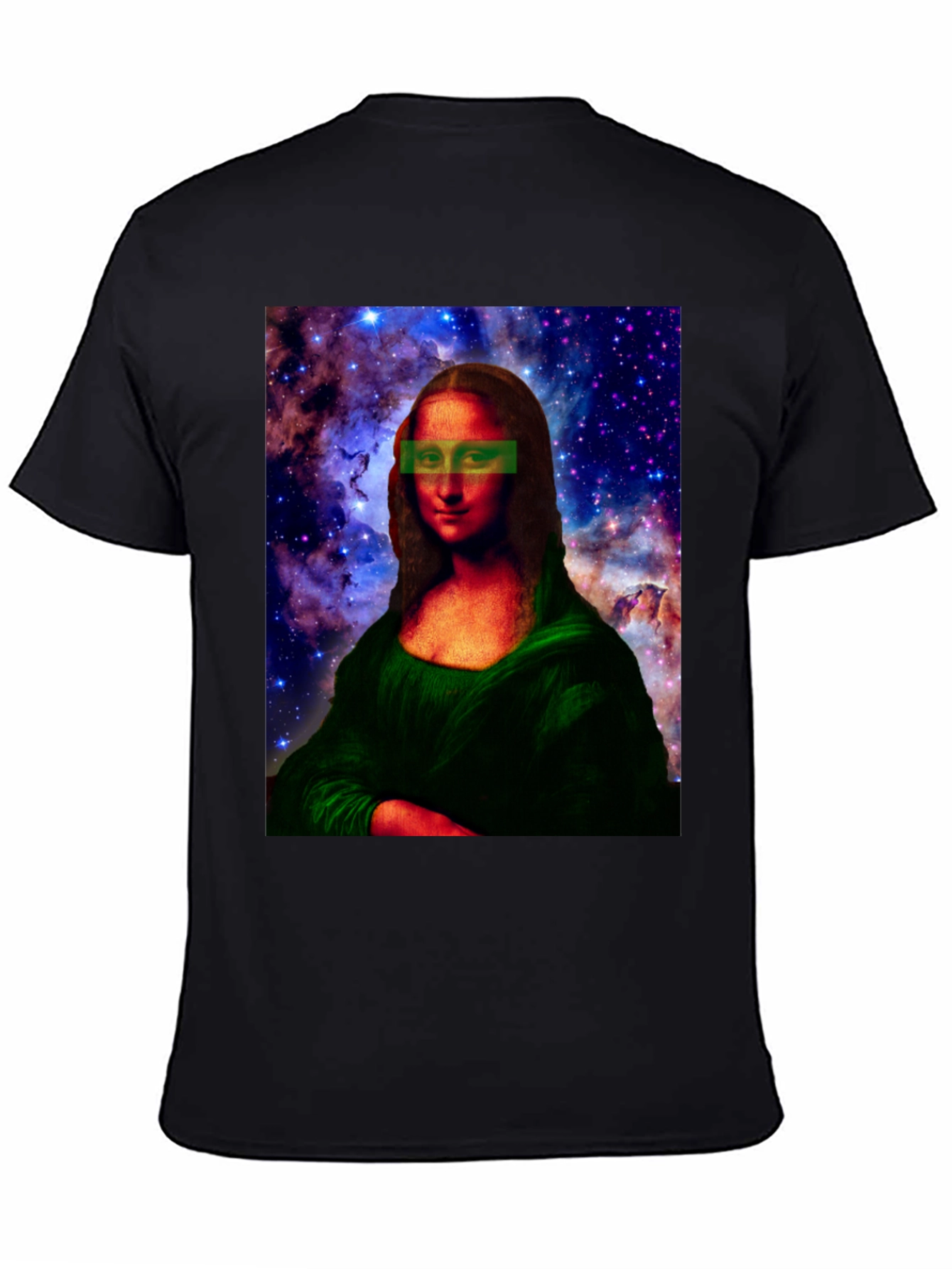 Mona Lisa Galaxy T-Shirt - Artistic Graphic Tee