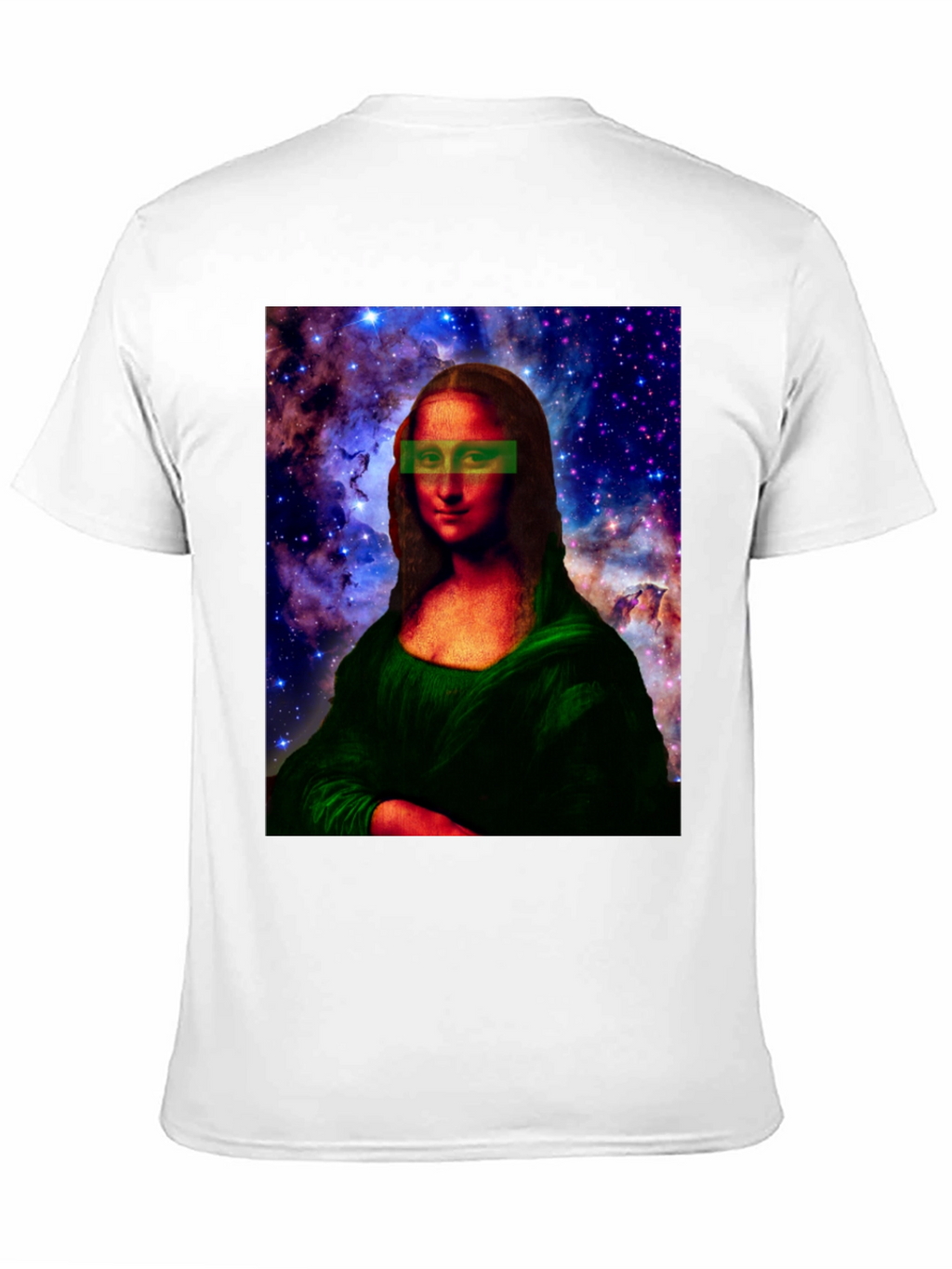 Mona Lisa Galaxy T-Shirt - Artistic Graphic Tee