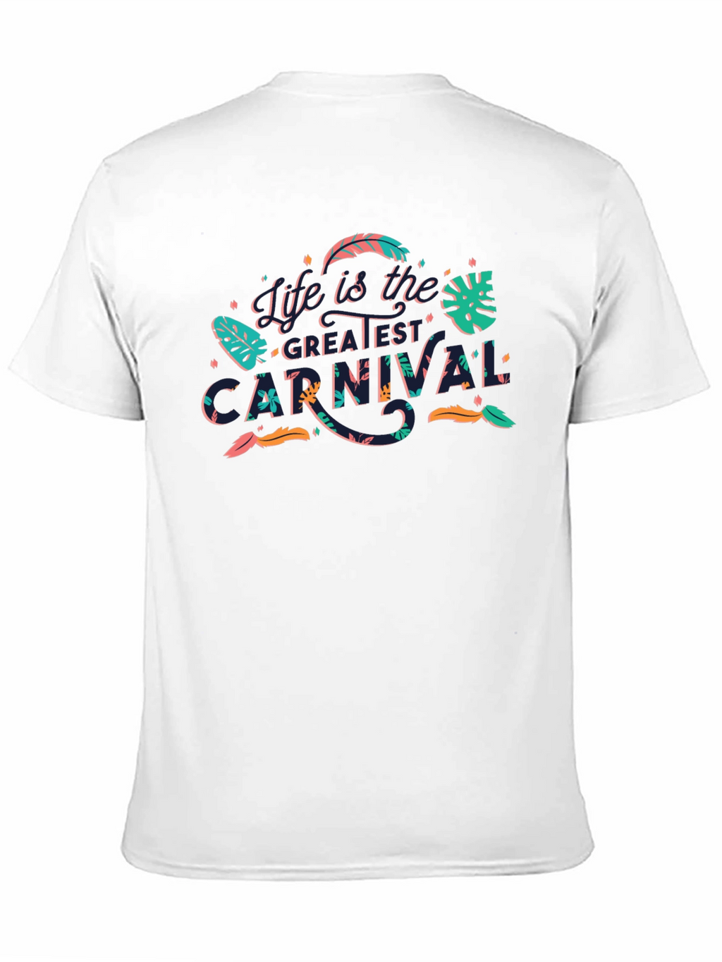 Life is the Greatest Carnival Black Graphic Tee