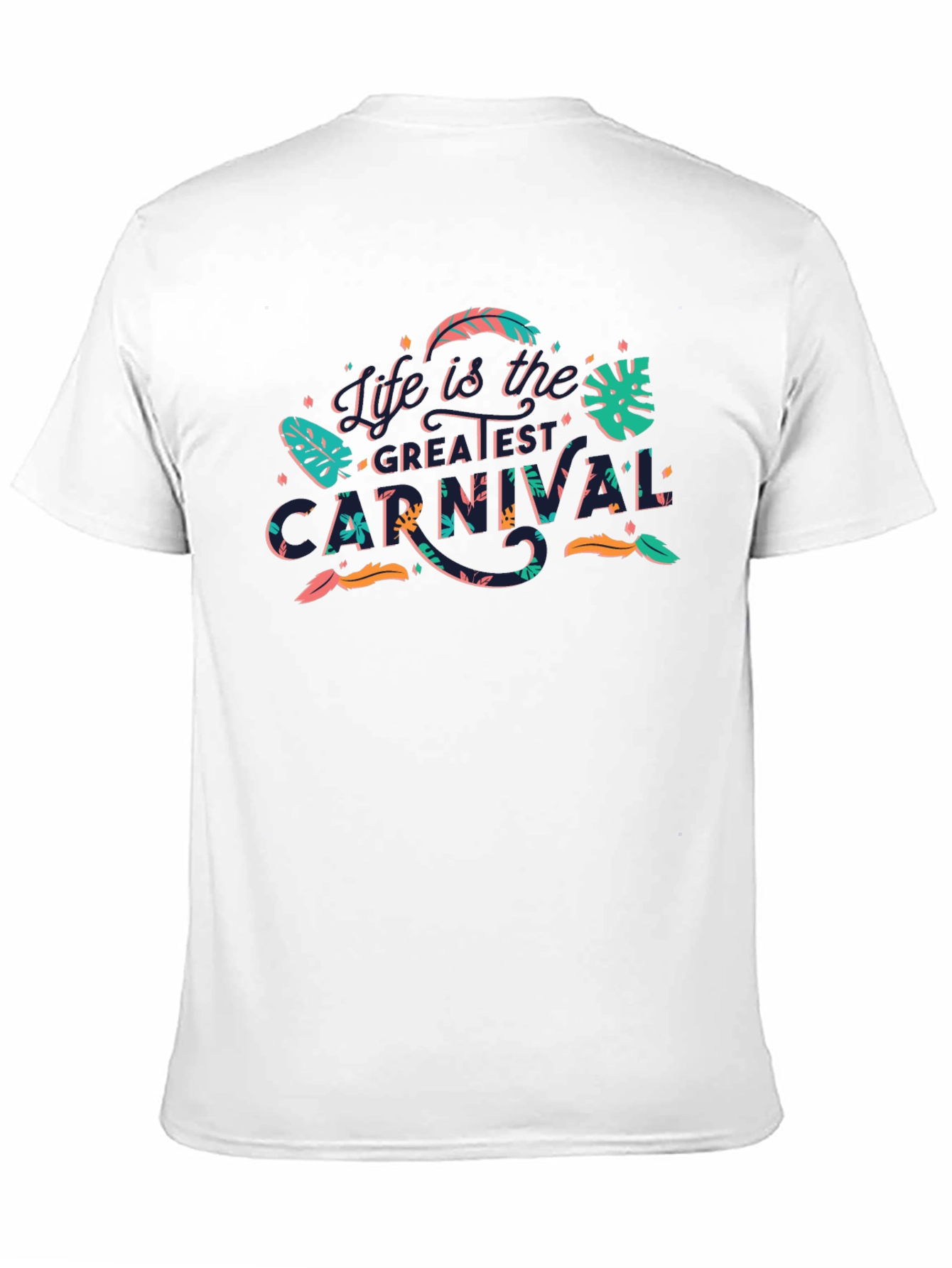 Life is the Greatest Carnival Black Graphic Tee