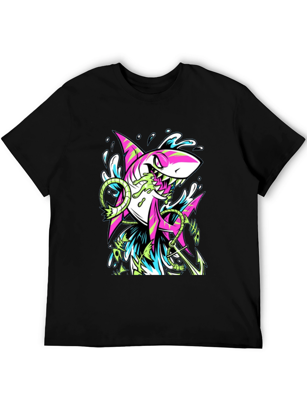 Shark Anchor Graphic Tee