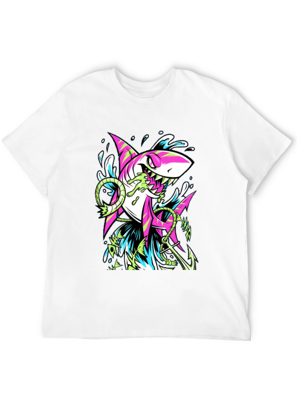 Shark Anchor Graphic Tee