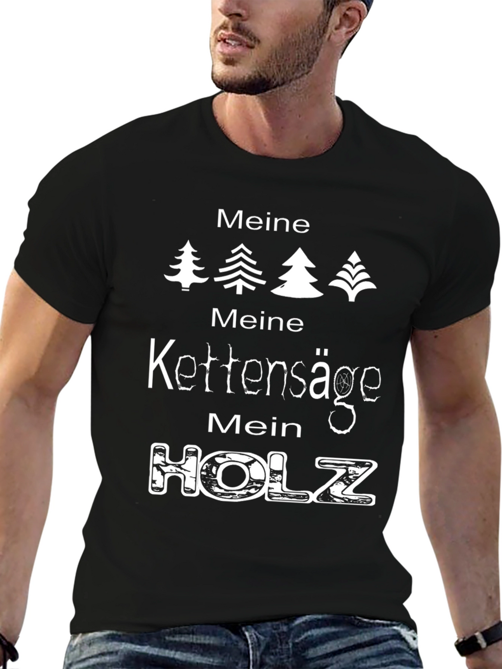 Meine Kettensäge Mein Holz T-Shirt