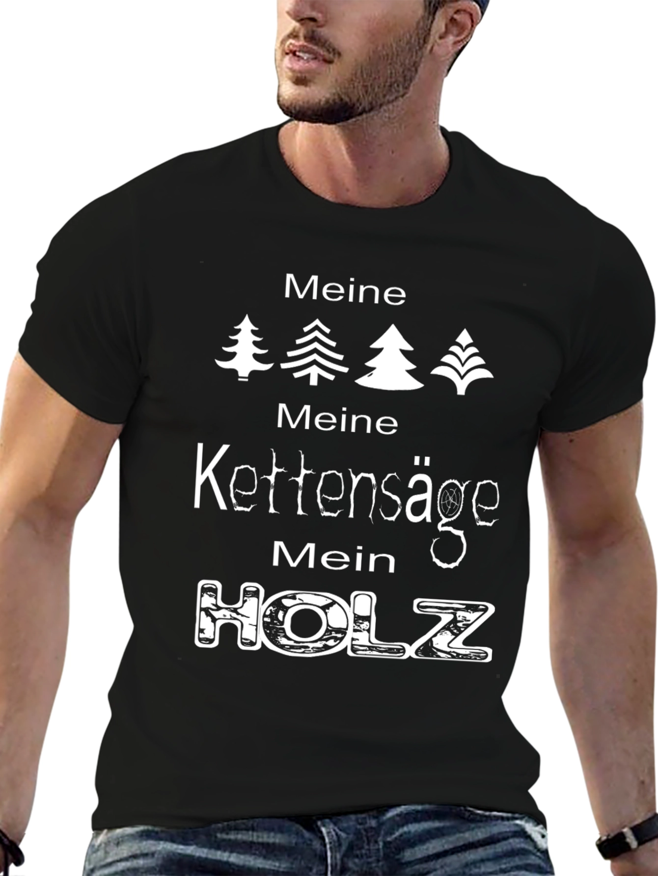 Meine Kettensäge Mein Holz T-Shirt