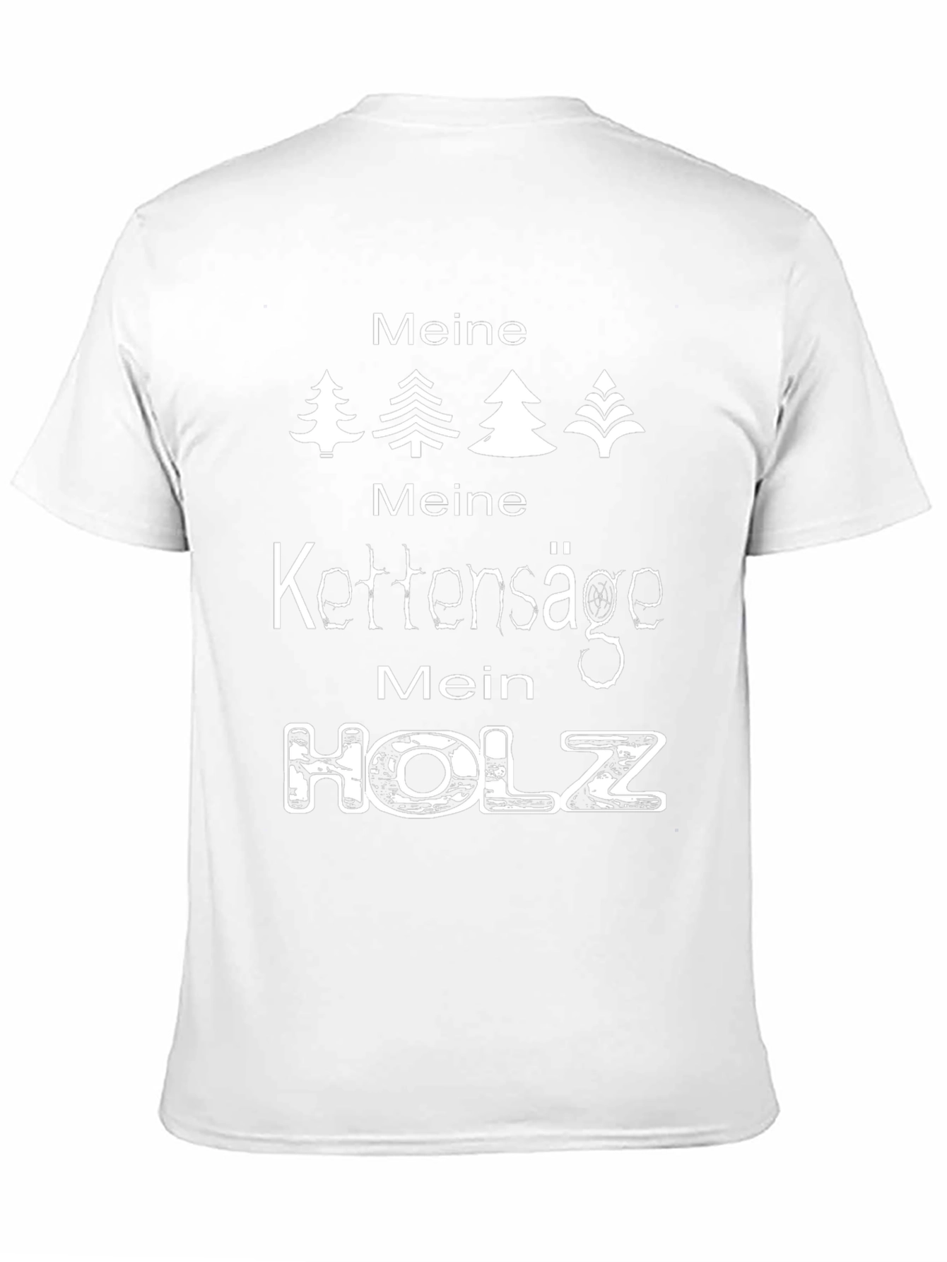 Meine Kettensäge Mein Holz T-Shirt