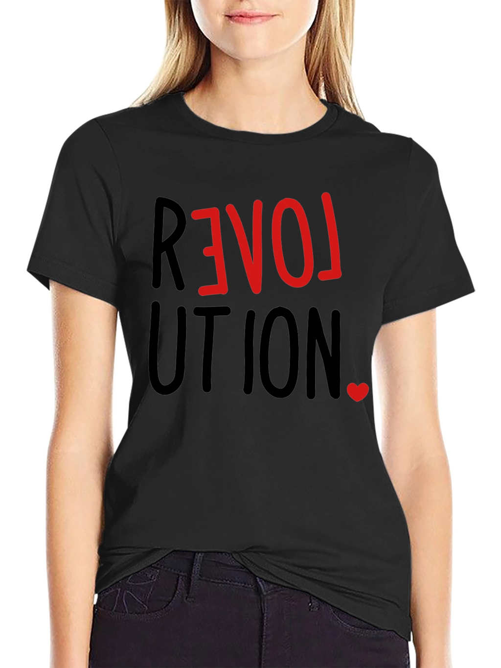 Love Revolution T-Shirt -  Stylish Graphic Tee