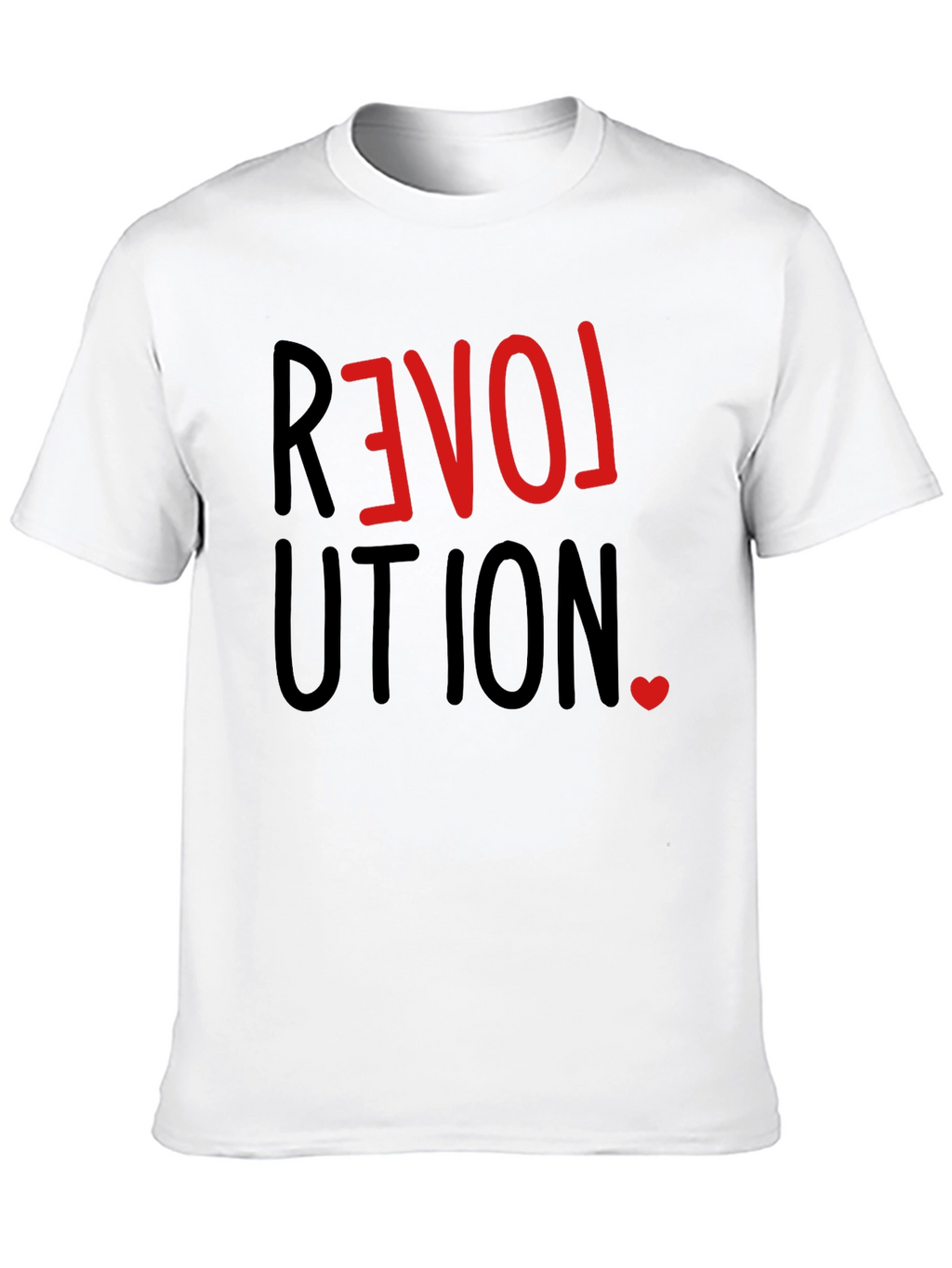 Love Revolution T-Shirt -  Stylish Graphic Tee