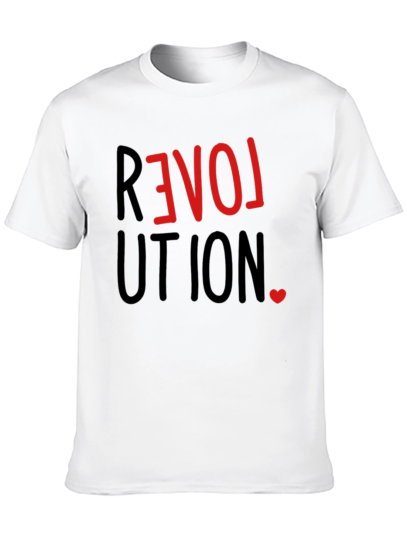 Love Revolution T-Shirt -  Stylish Graphic Tee