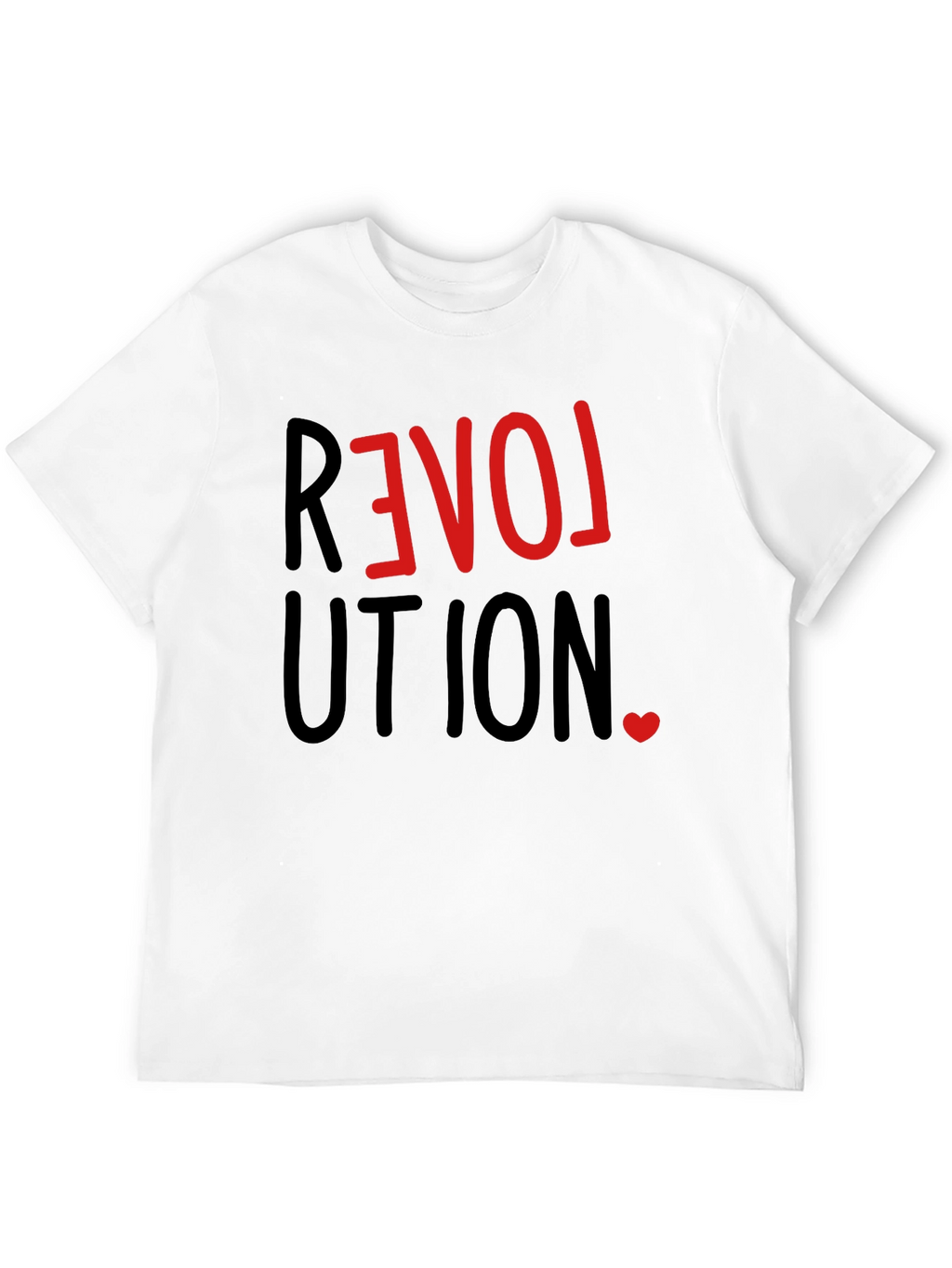 Love Revolution T-Shirt -  Stylish Graphic Tee
