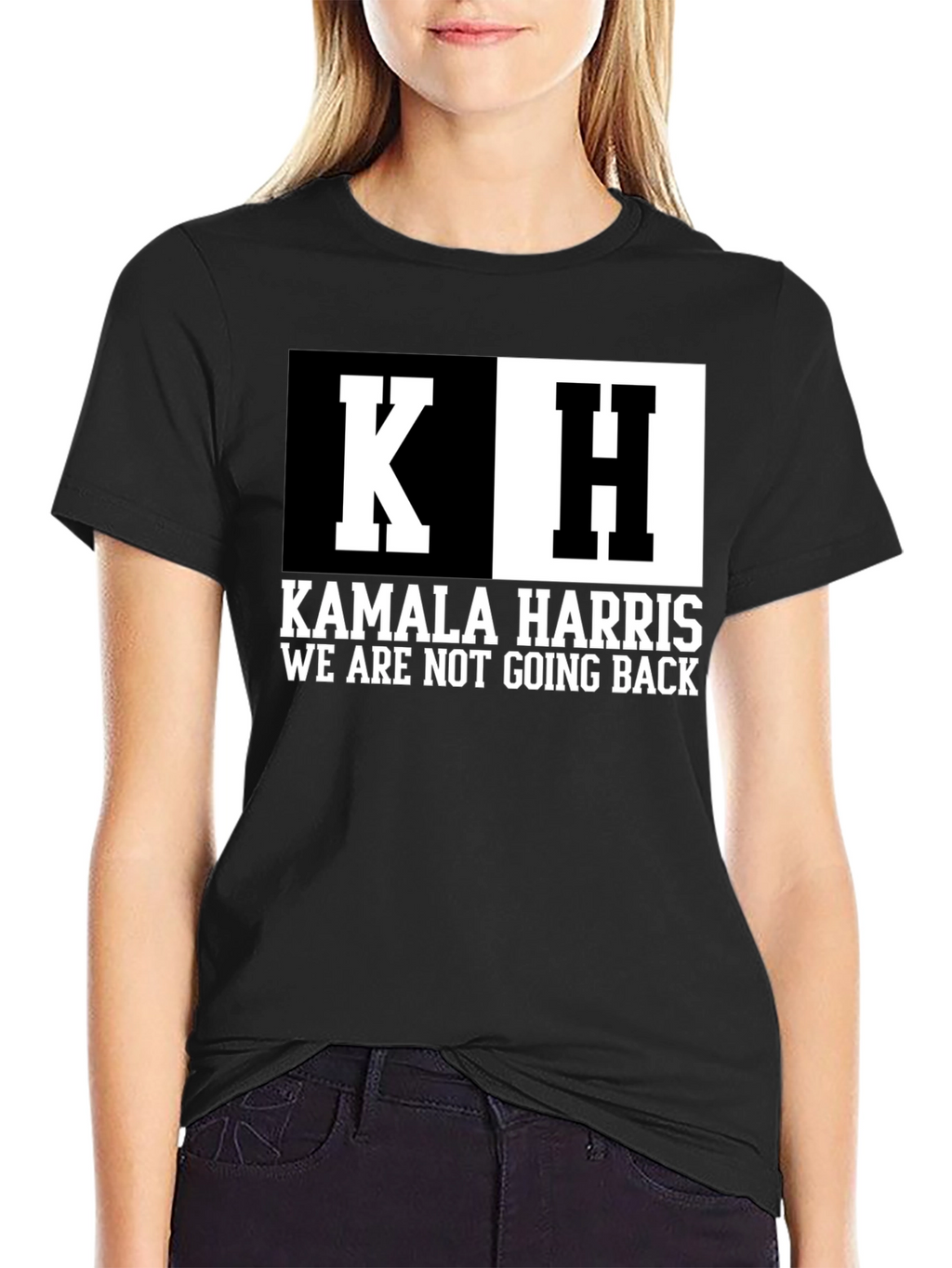 Kamala Harris T-Shirt - We Are Not Going Back