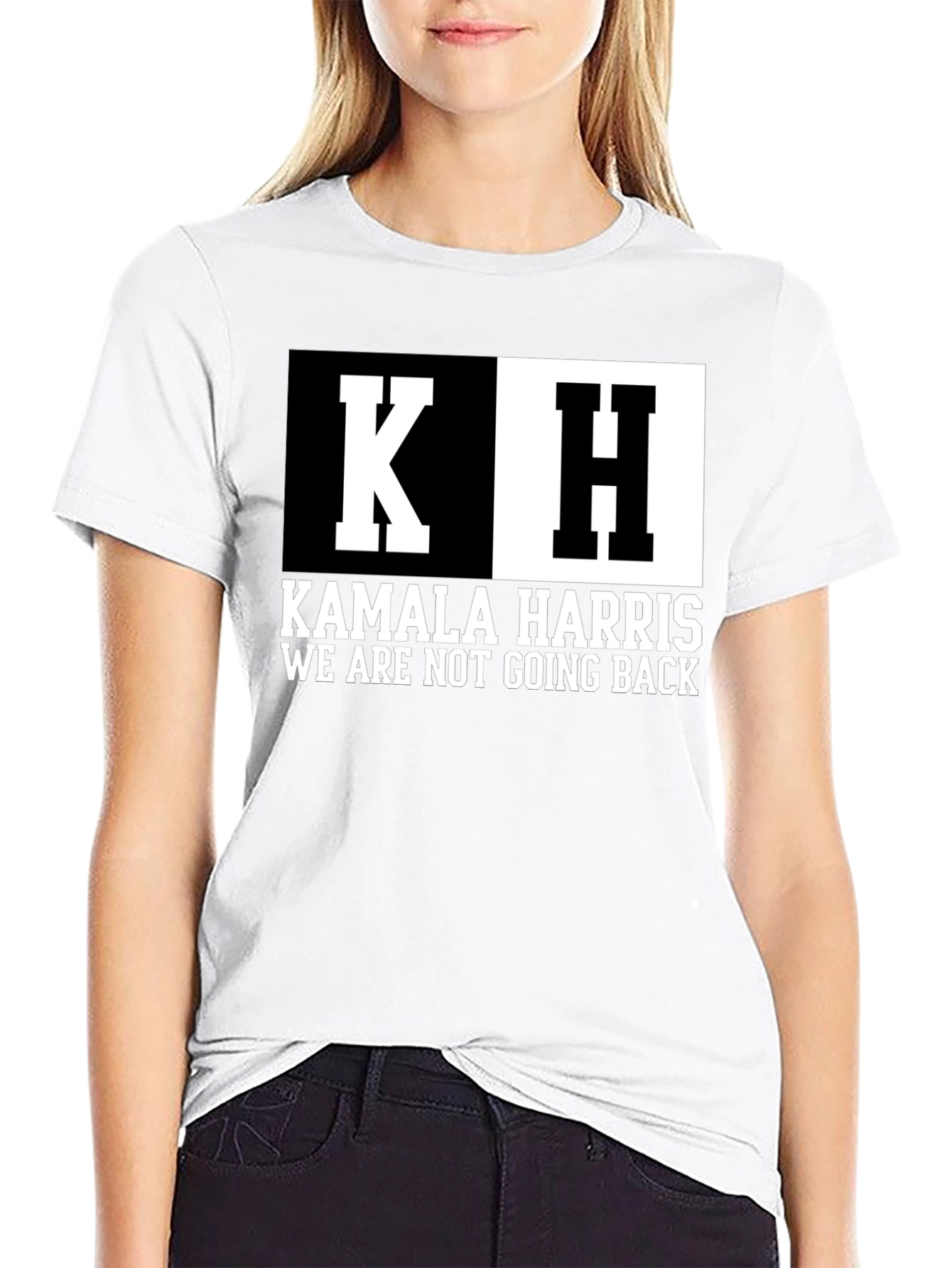 Kamala Harris T-Shirt - We Are Not Going Back