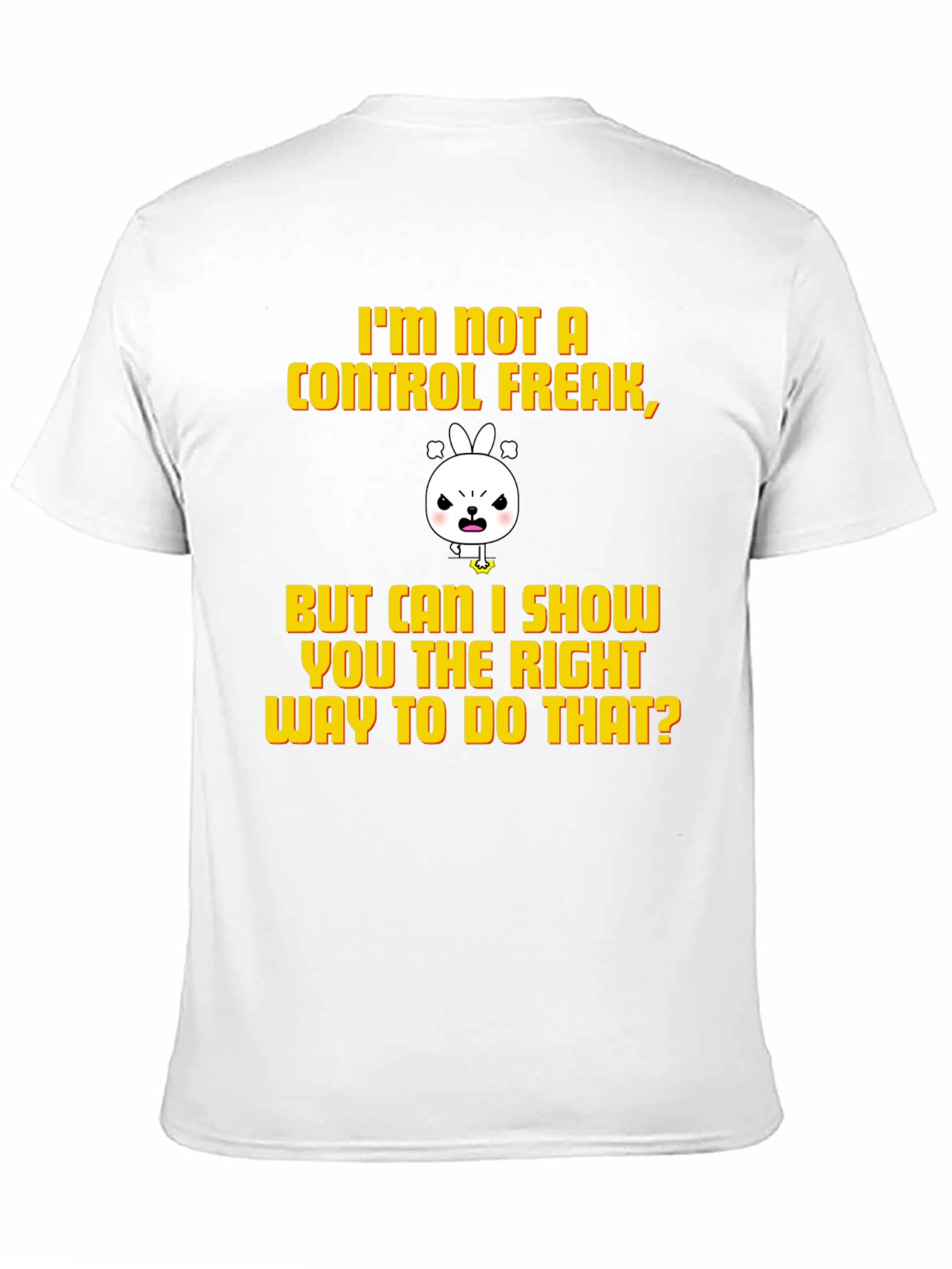 Control Freak Graphic Tee - Funny Novelty T-Shirt
