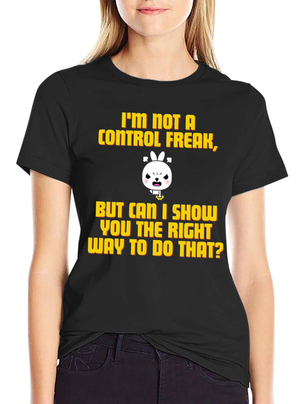 Control Freak Graphic Tee - Funny Novelty T-Shirt