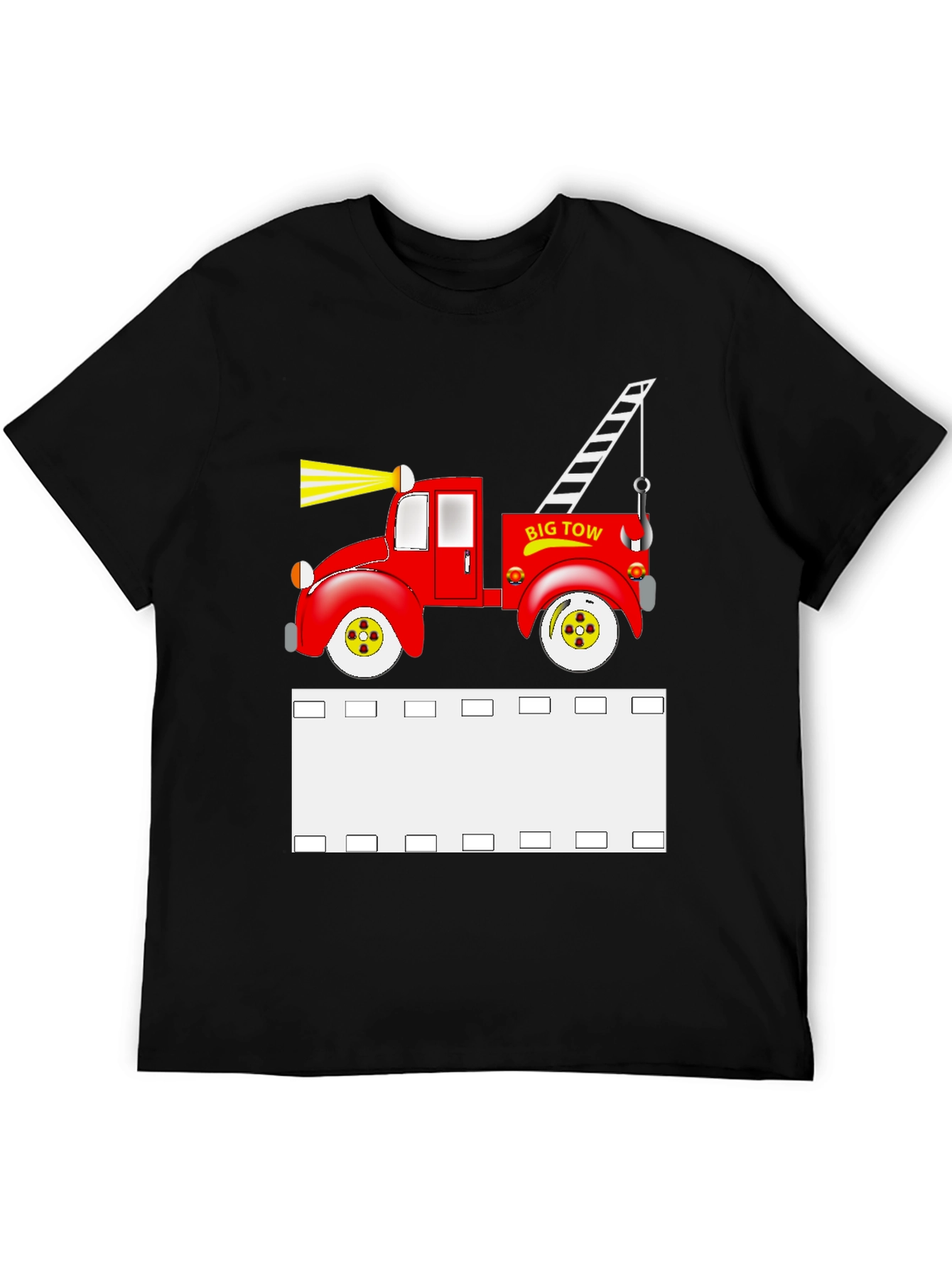 Big Tow Truck Graphic Tee - Classic Car Lovers T-Shirt
