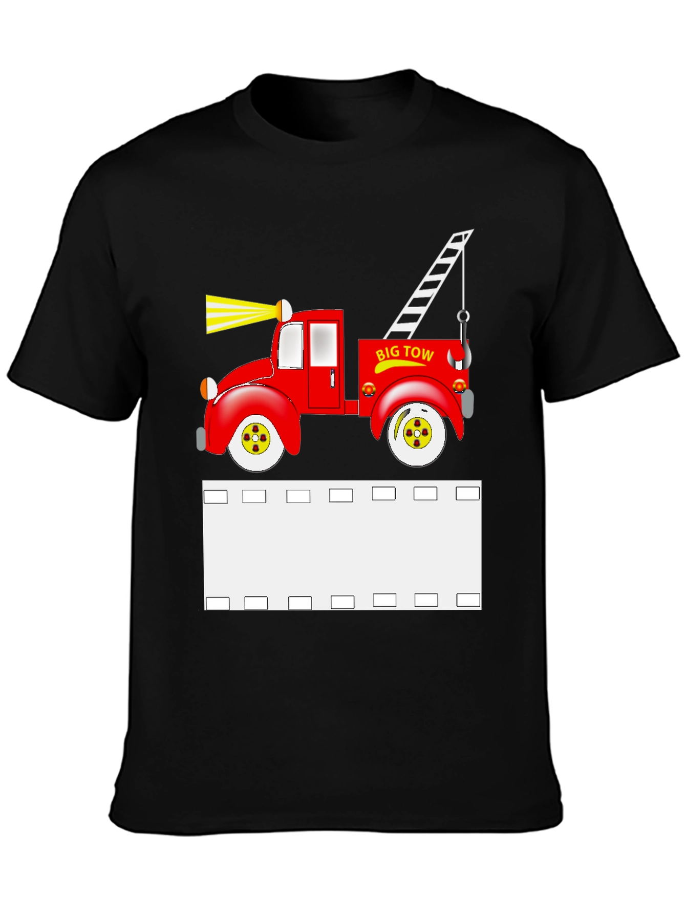 Big Tow Truck Graphic Tee - Classic Car Lovers T-Shirt