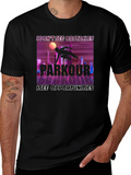 Parkour Inspiration Tee - Obstacles to Opportunities!