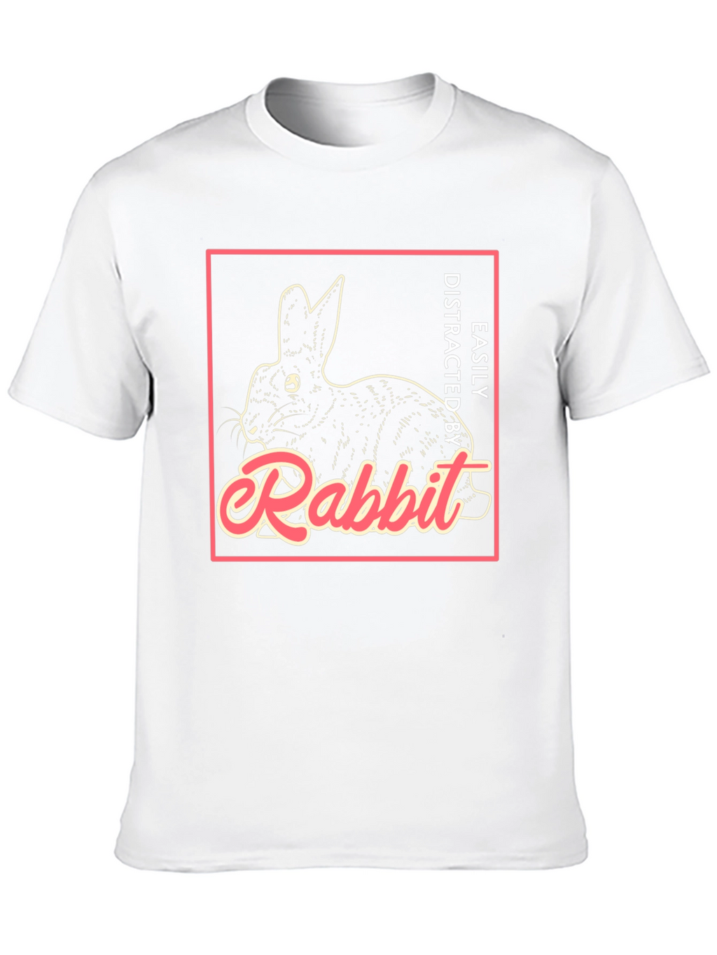 Easily Distracted by Rabbit T-Shirt